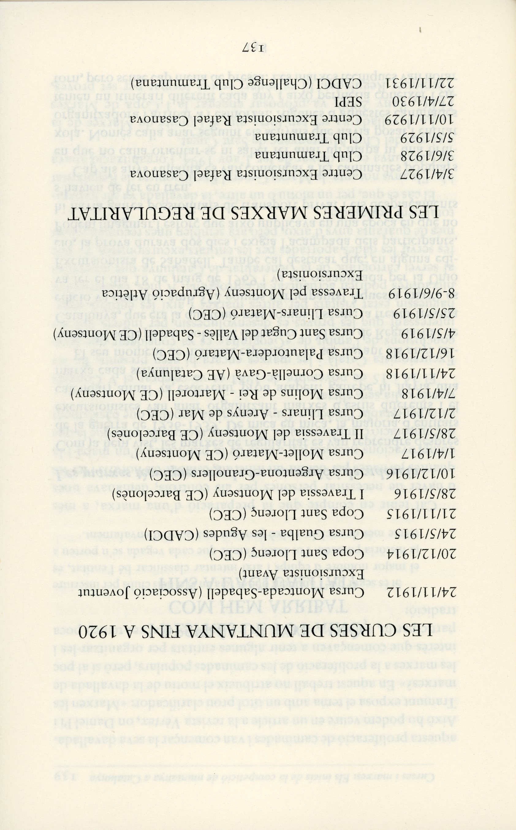Curses i marxes : Els inicis de la competició de muntanya a Catalunya - Miniatura 4