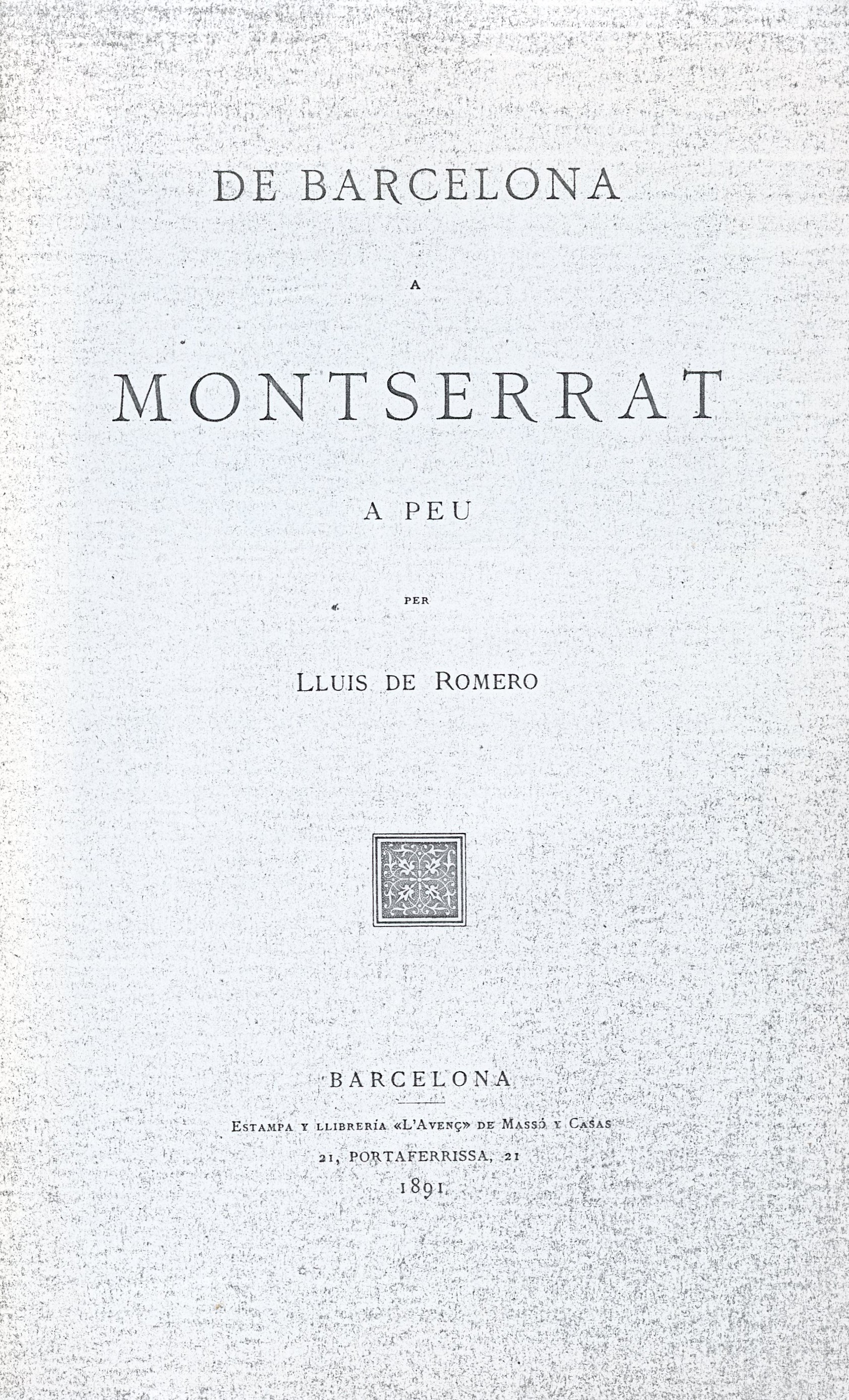 De Barcelona a Montserrat a peu - Miniatura 2