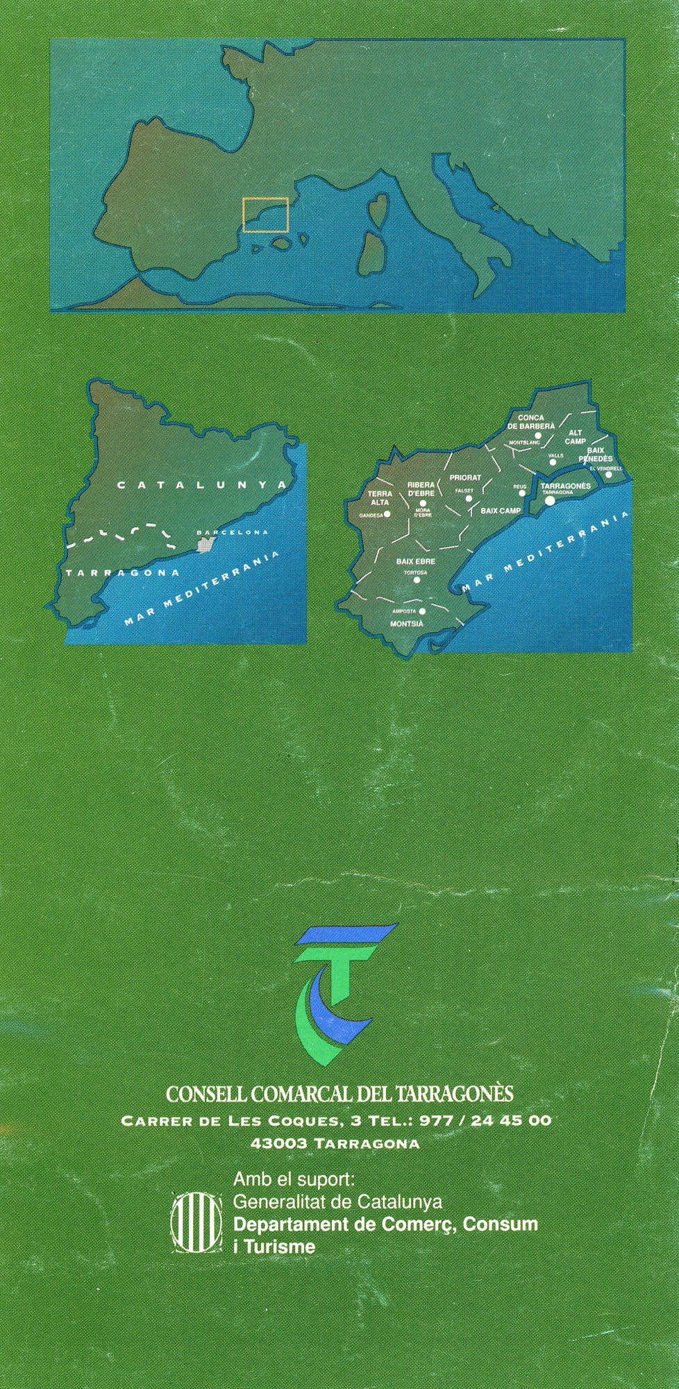 Descobrim el Tarragonès : Rutes / Rutas / Itineraries     Mountain Bike - Miniatura 2