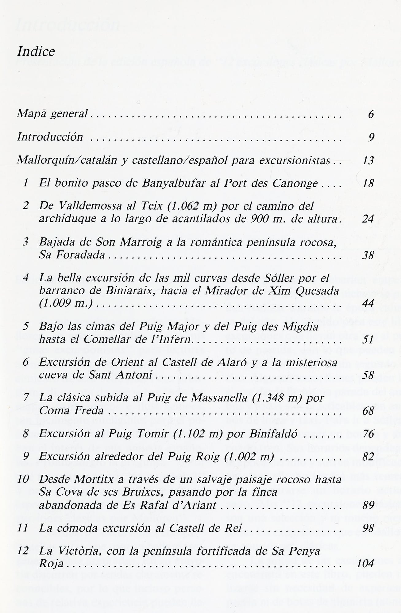 Doce excursiones clásicas por Mallorca : Con mapas panoràmicos - Miniatura 2
