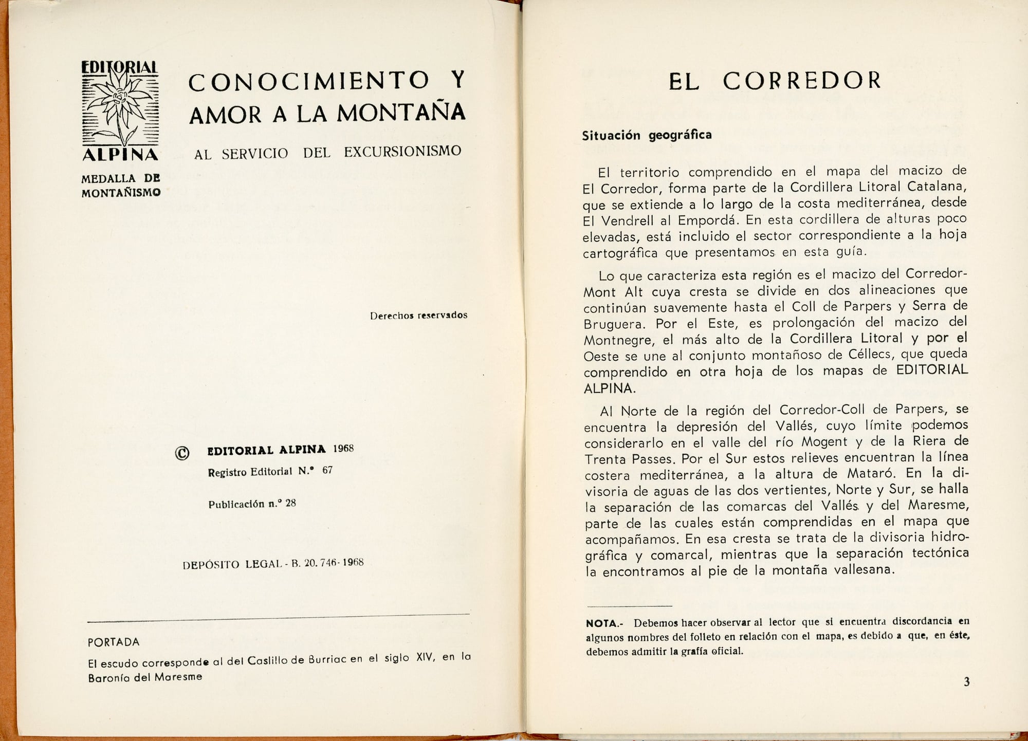 Corredor, El : Mont Alt - El Far - Parpers - Vall de Mogent - Òrrius - Burriac - Mont Cabrer - Mataró - Miniatura 3