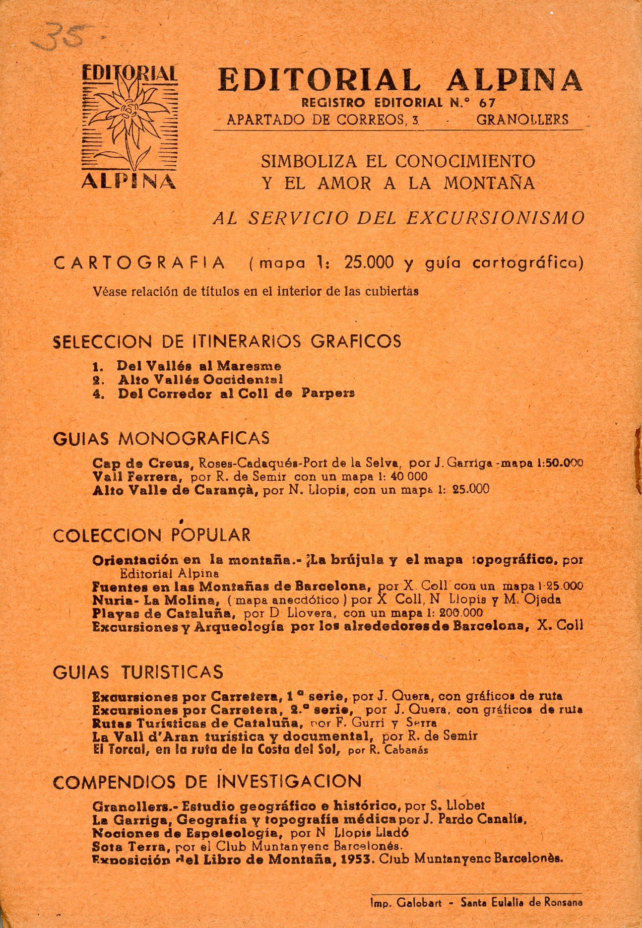 Corredor, El : Mont Alt - El Far - Parpers - Vall de Mogent - Òrrius - Burriac - Mont Cabrer - Mataró - Miniatura 6
