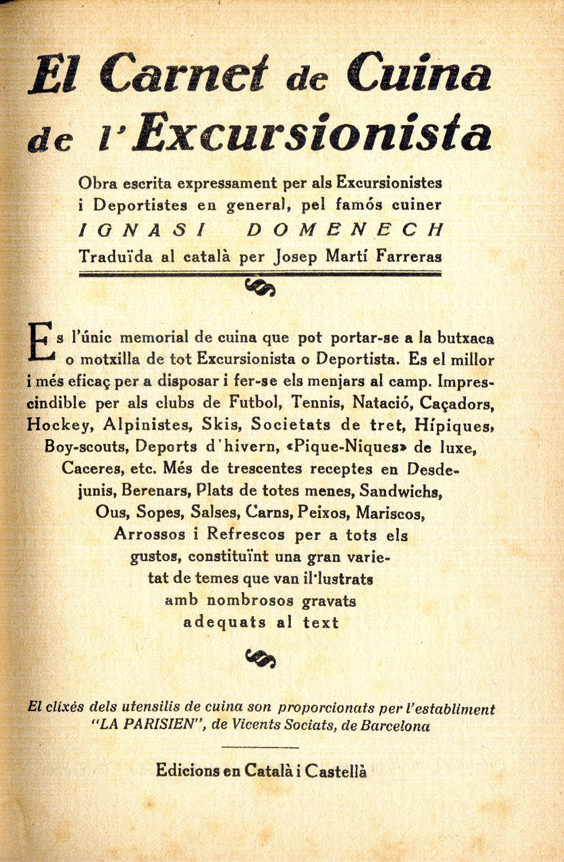 El carnet de cuina de l'excursionista - Miniatura 3