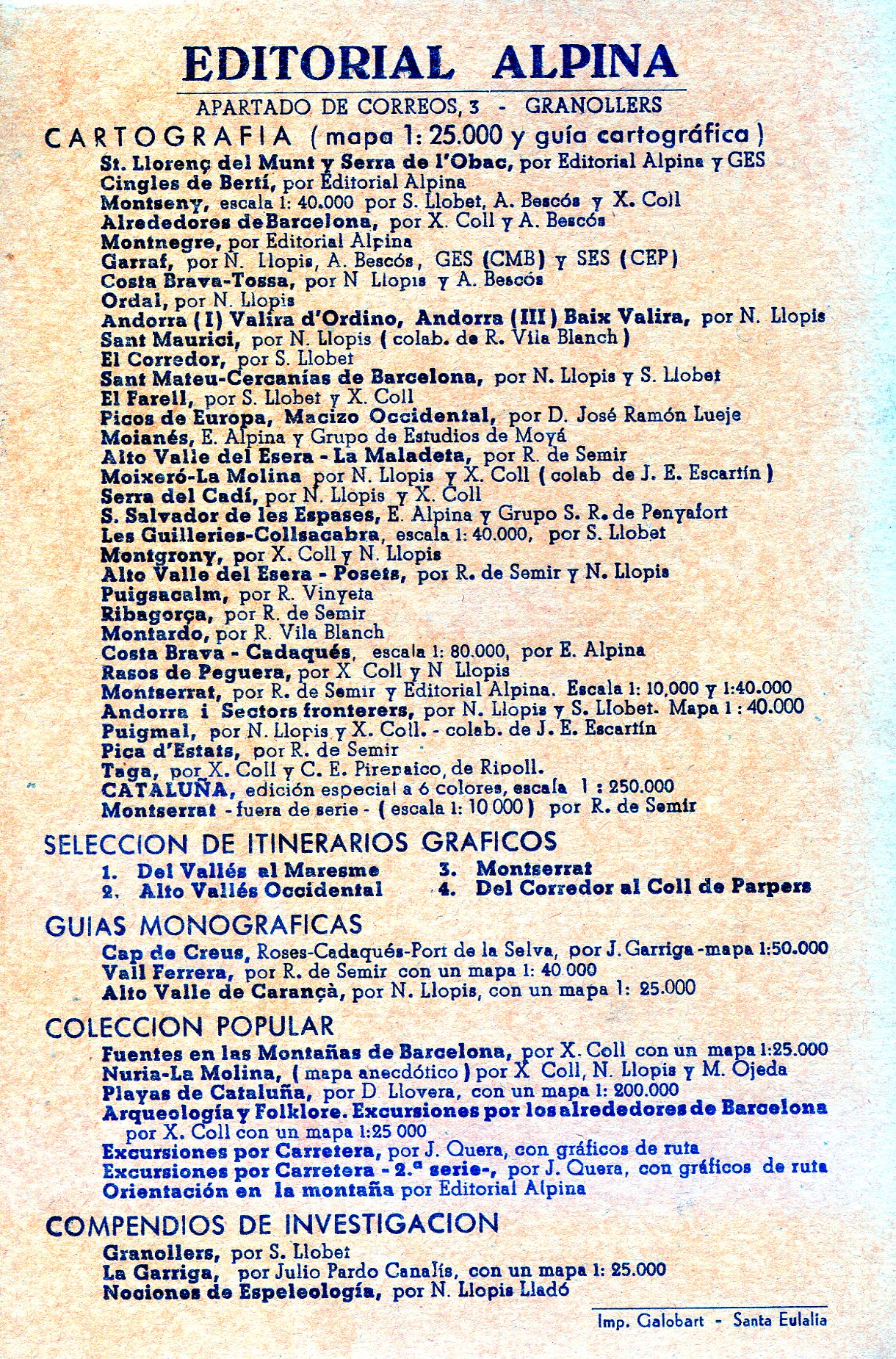 Farell, El : Montbui - Montmajor- Puig De La Creu - Sentmenat - Sabadell - Granollers - Miniatura 2