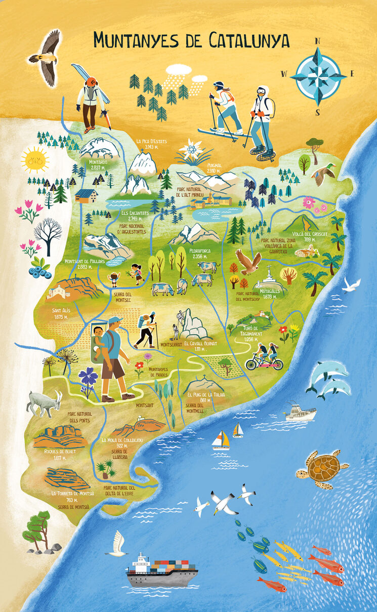 llibre de les muntanyes catalanes. El : Grimpa-les - Miniatura 4