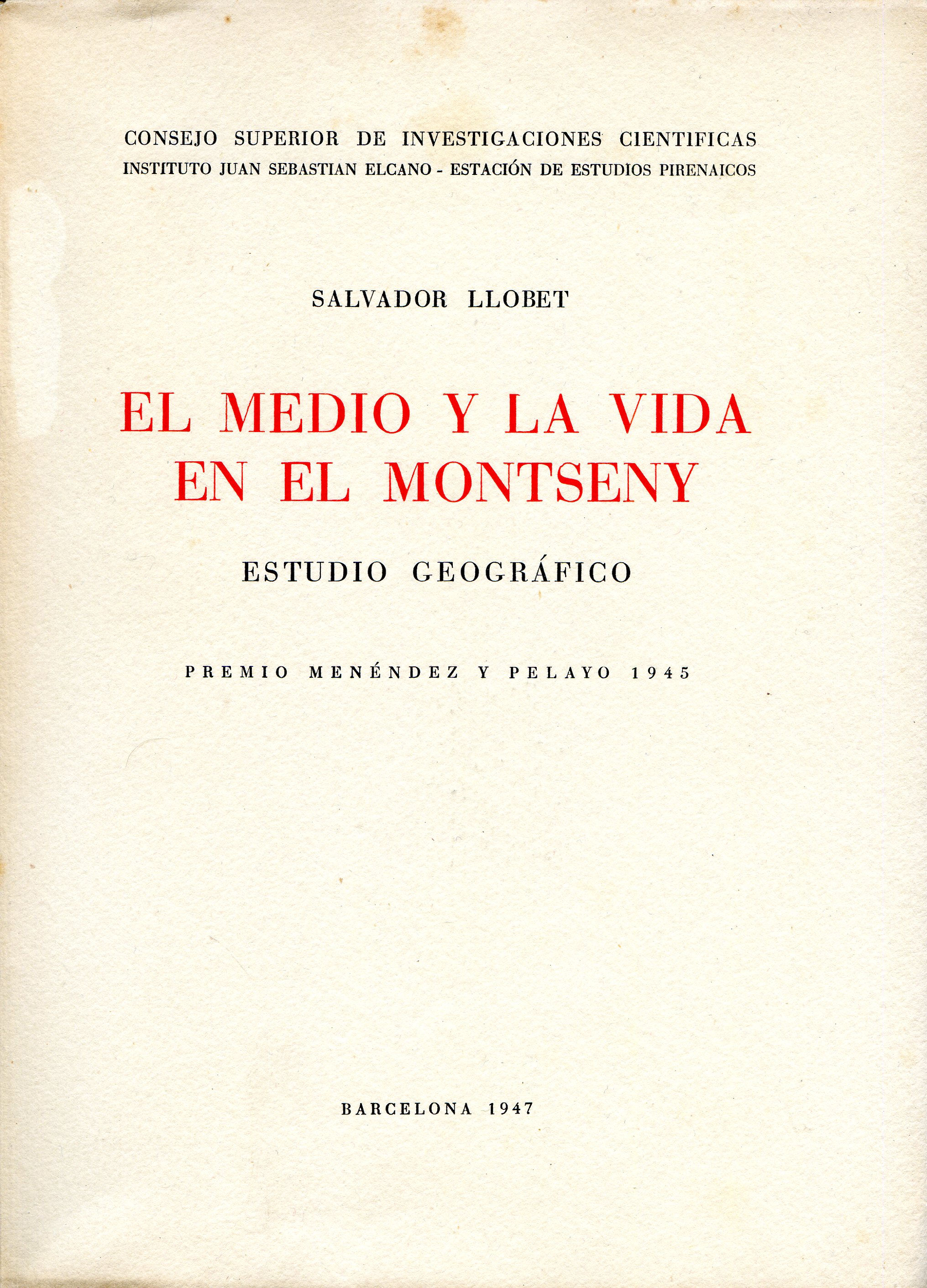 El medio y la vida en el Montseny - Miniatura 2