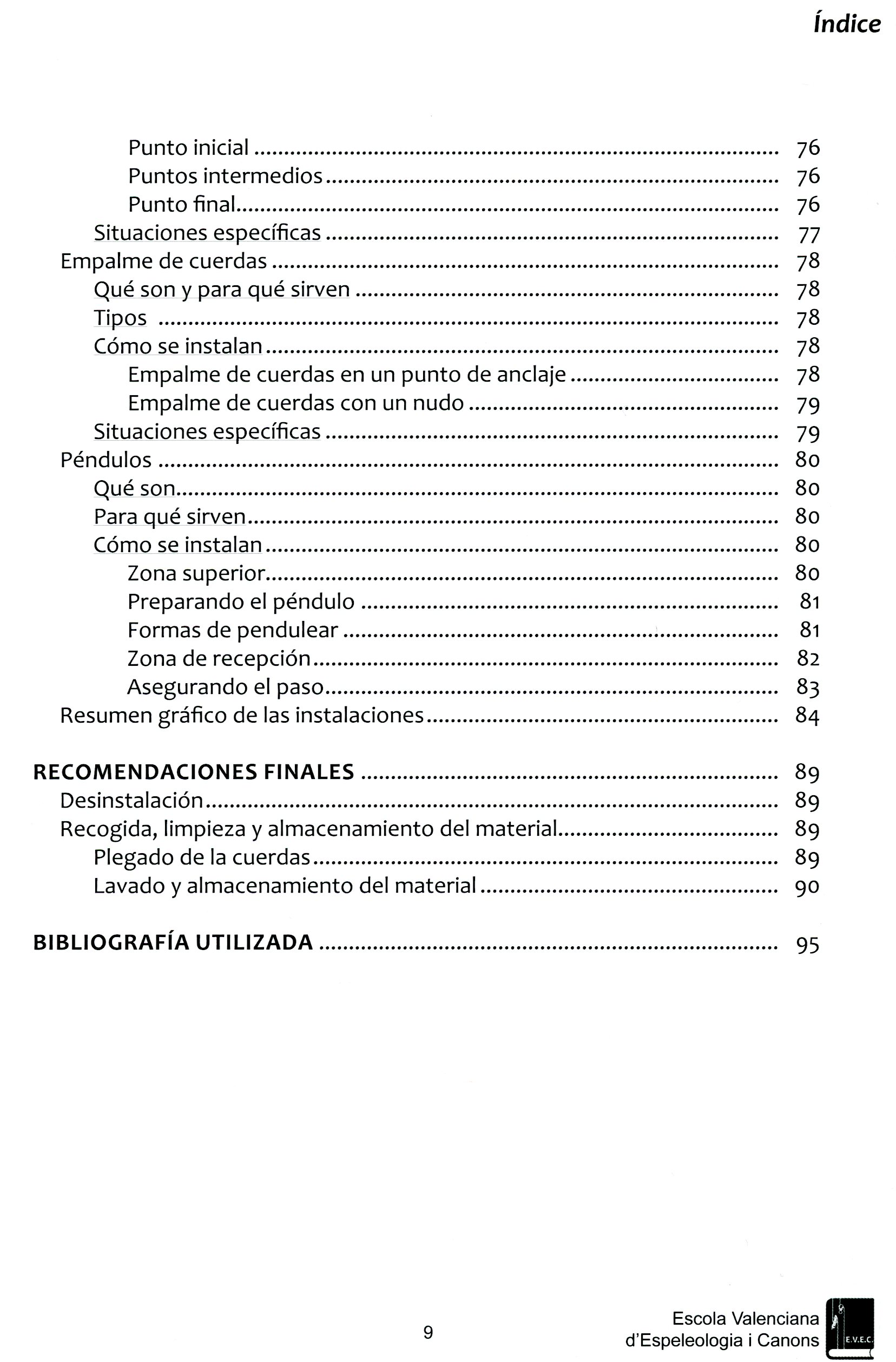 Cuadernos Técnicos : Espeleología técnicas de instalación - Miniatura 4