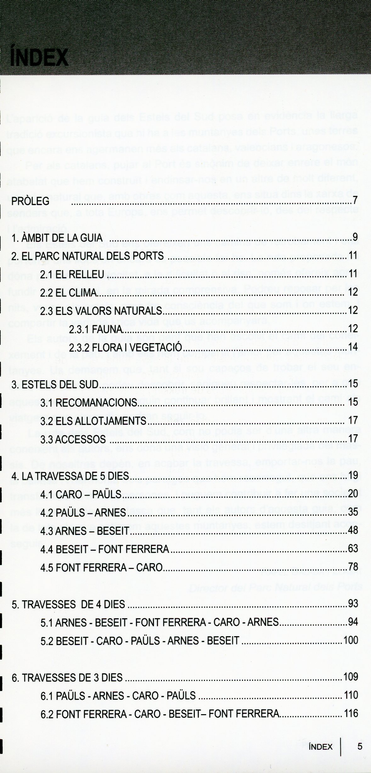Estels del sud : La travessa del Massís dels Ports amb coms i altres travesses circulars - Miniatura 2