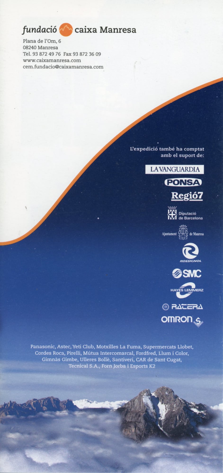 cim més alt!, El : Everest 2000 : Caixa Manresa - Miniatura 5