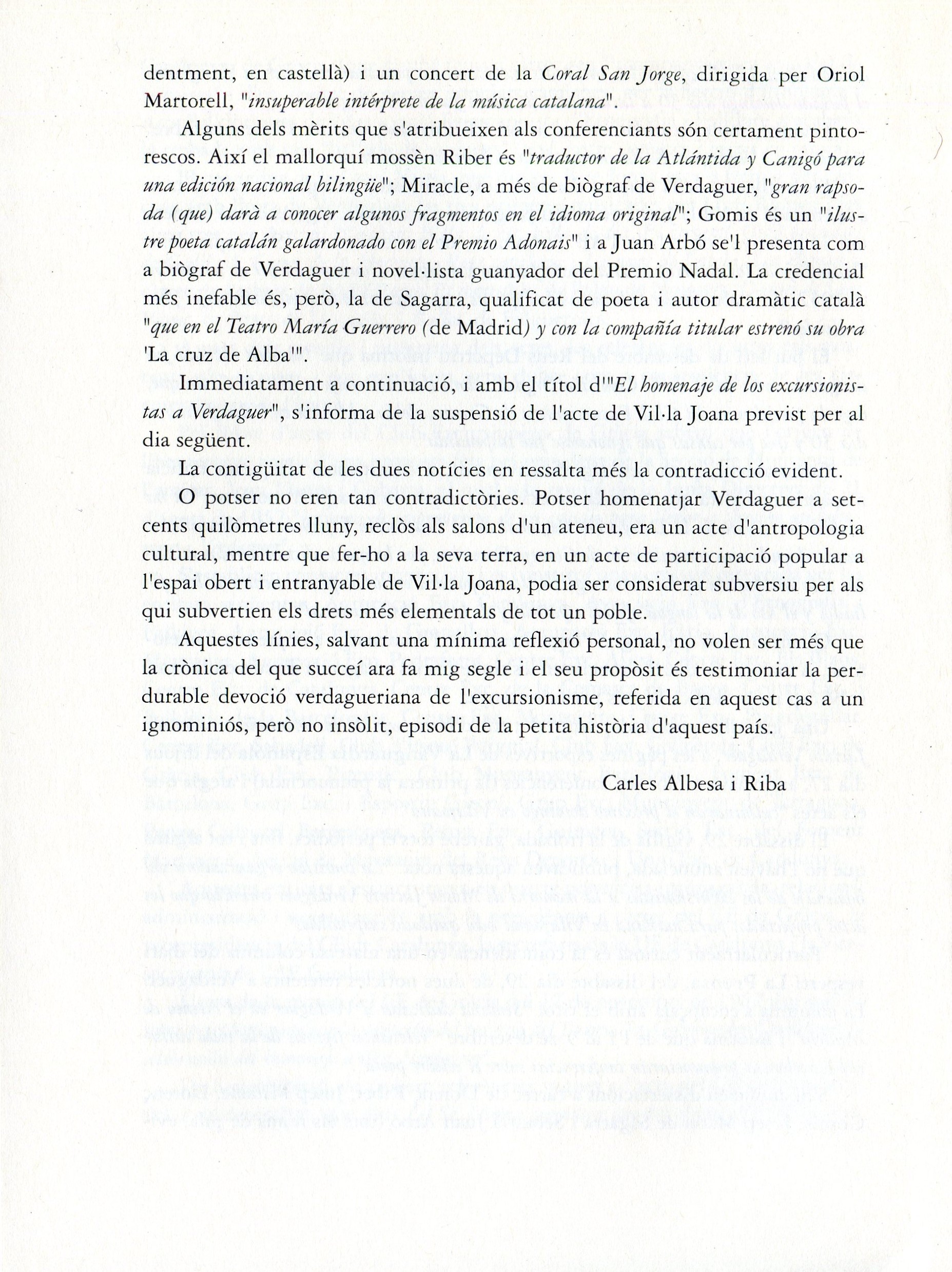 Els excursionistes a mossèn Jacint Verdaguer - Miniatura 7