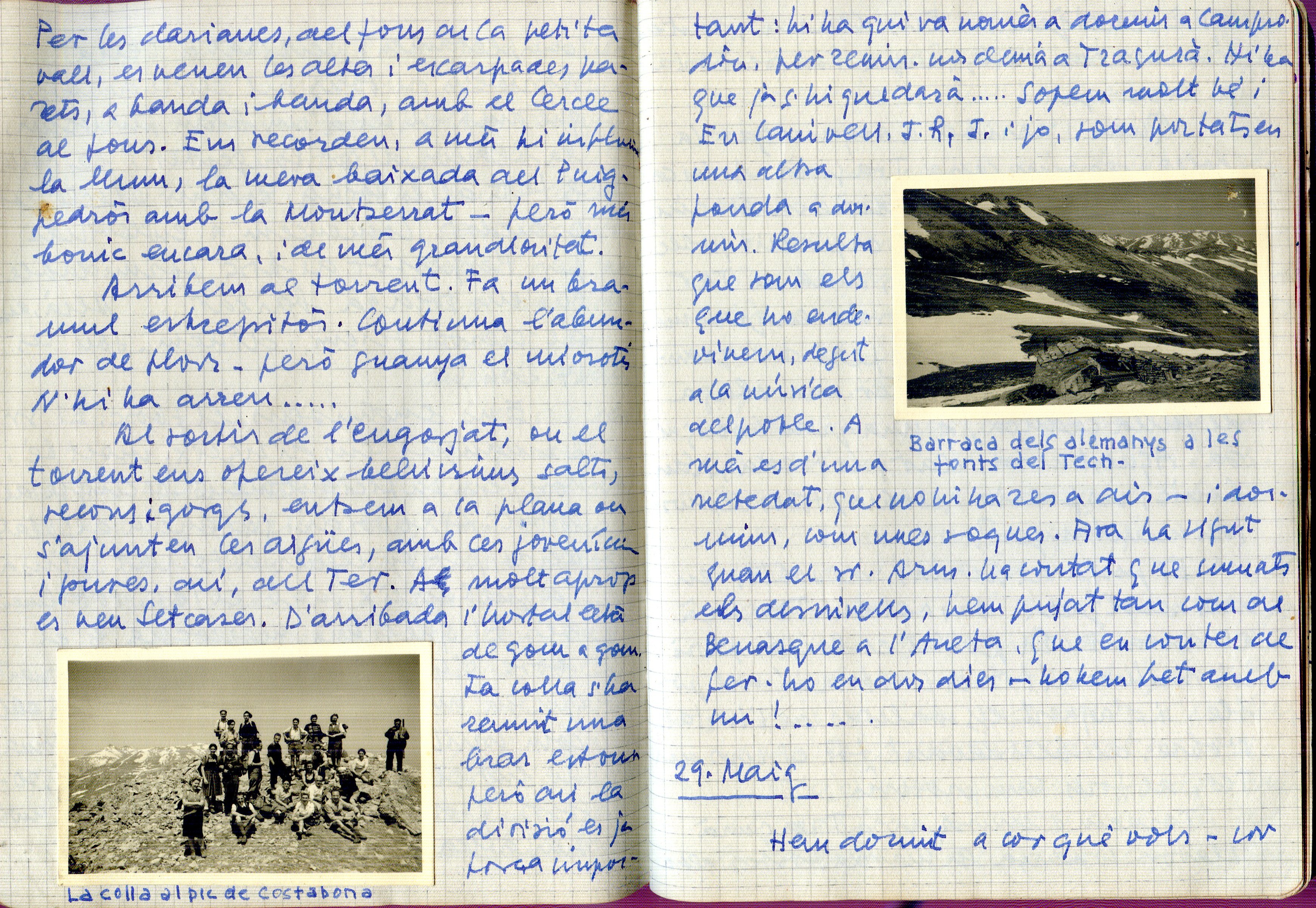 Excursions : Abril 1949 Agost 1952 : Febrer 1944 Agost 1946 - Miniatura 7