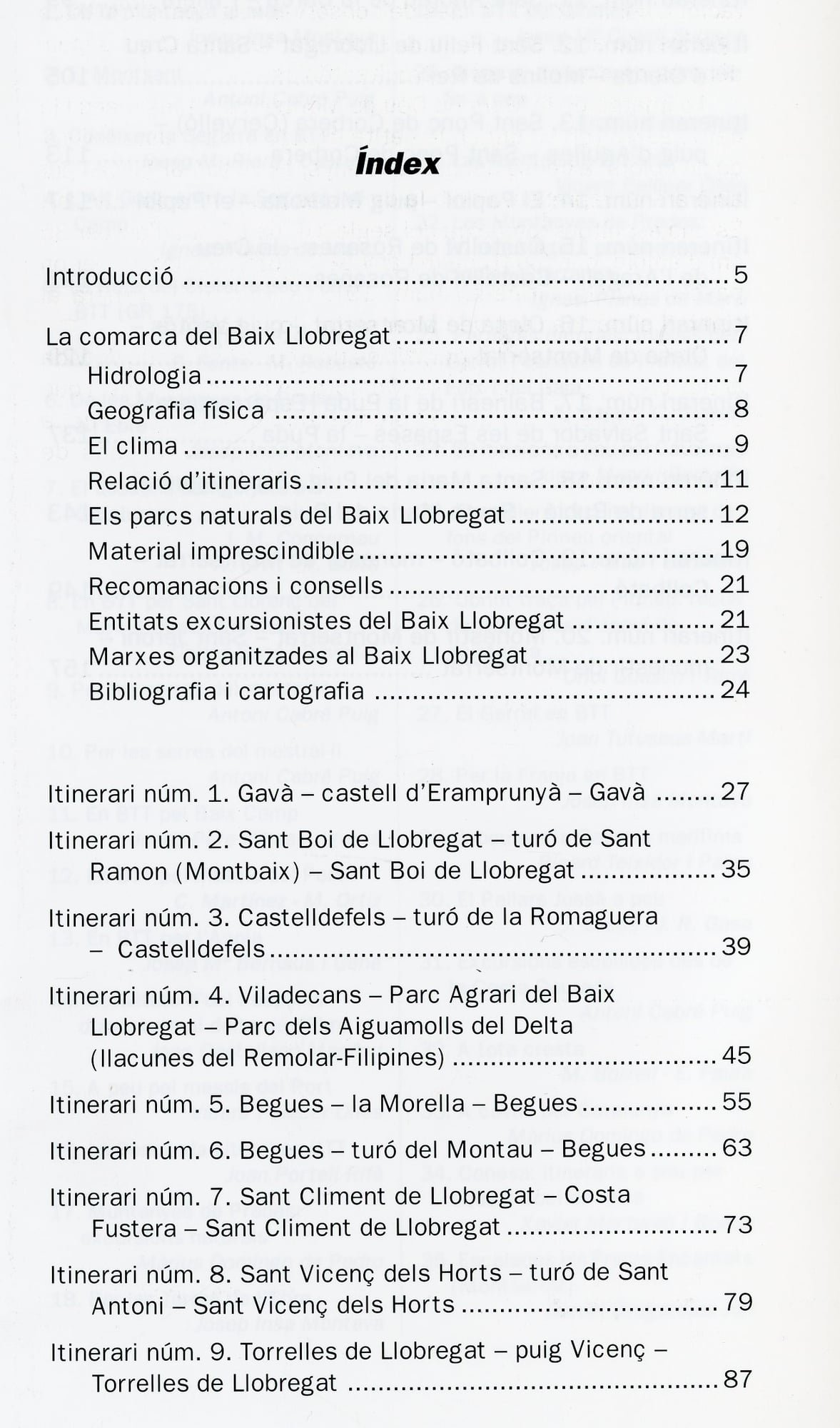 Excursions a peu pel Baix Llobregat : 20 itineraris - Miniatura 2