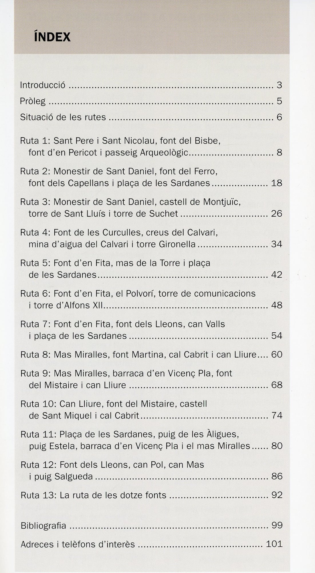Excursions a peu pel voltant de Girona 13 itineraris de senderisme per la Vall de Sant Daniel - Miniatura 2