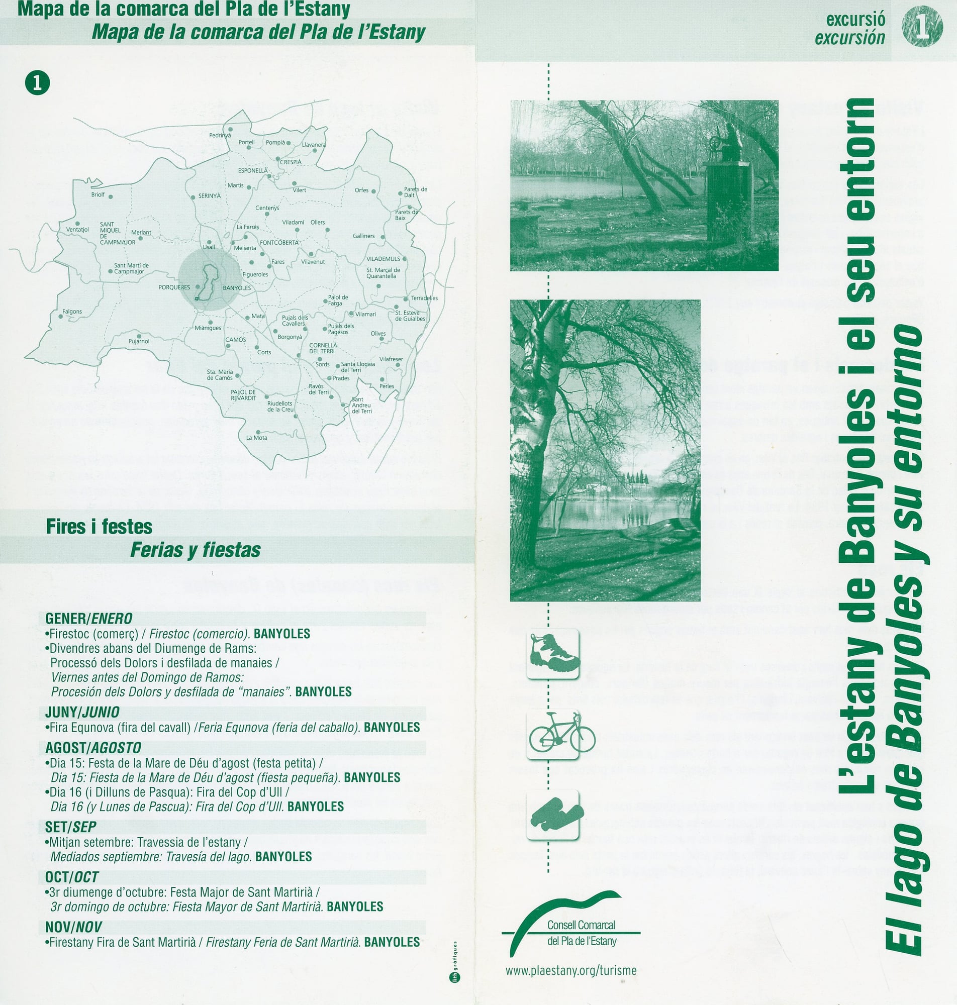 Excursions d'un dia pel Pla de l'Estany : Excursiones de un día por el Pla de l'Estany - Miniatura 2