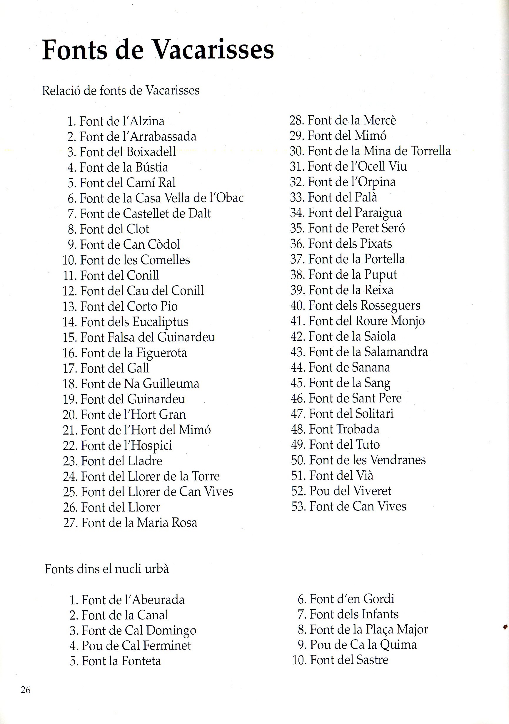 Fonts de Vacarisses - Miniatura 3