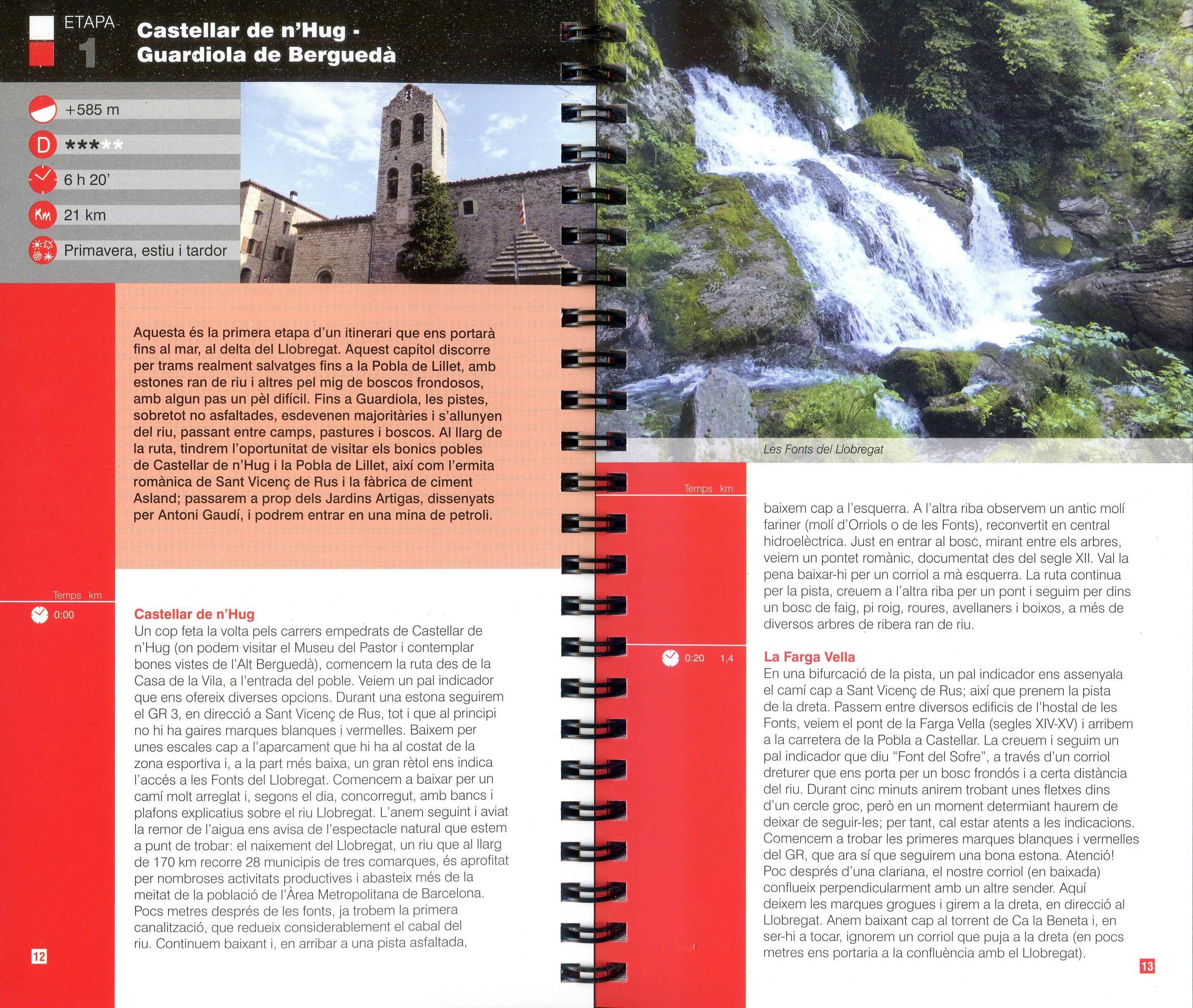 GR 270 Catalunya : El Camí del Llobregat : De Castellar de n'Hug al delta del Llobregat - Miniatura 4