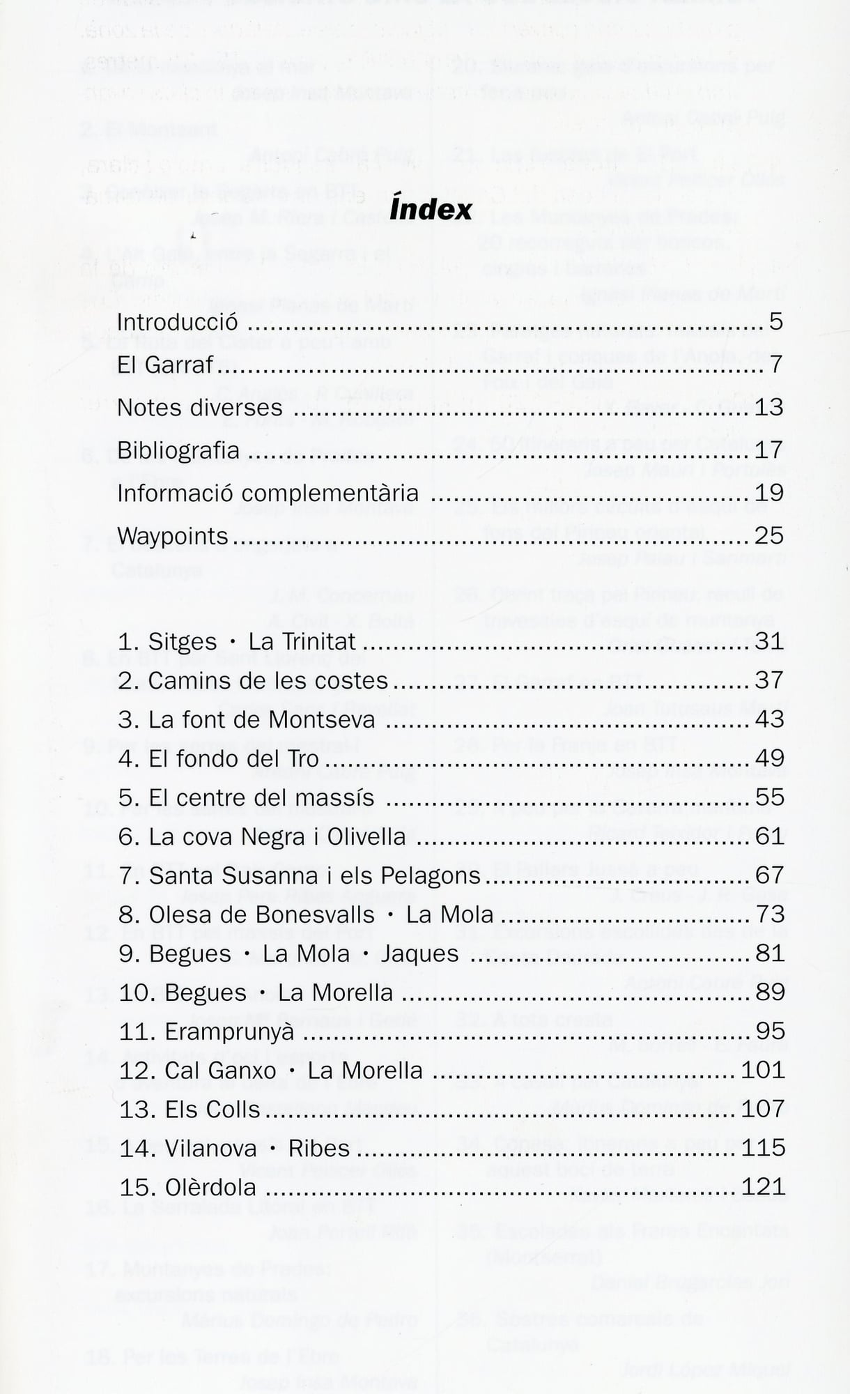 Garraf a peu, El : 15 itineraris - Miniatura 2