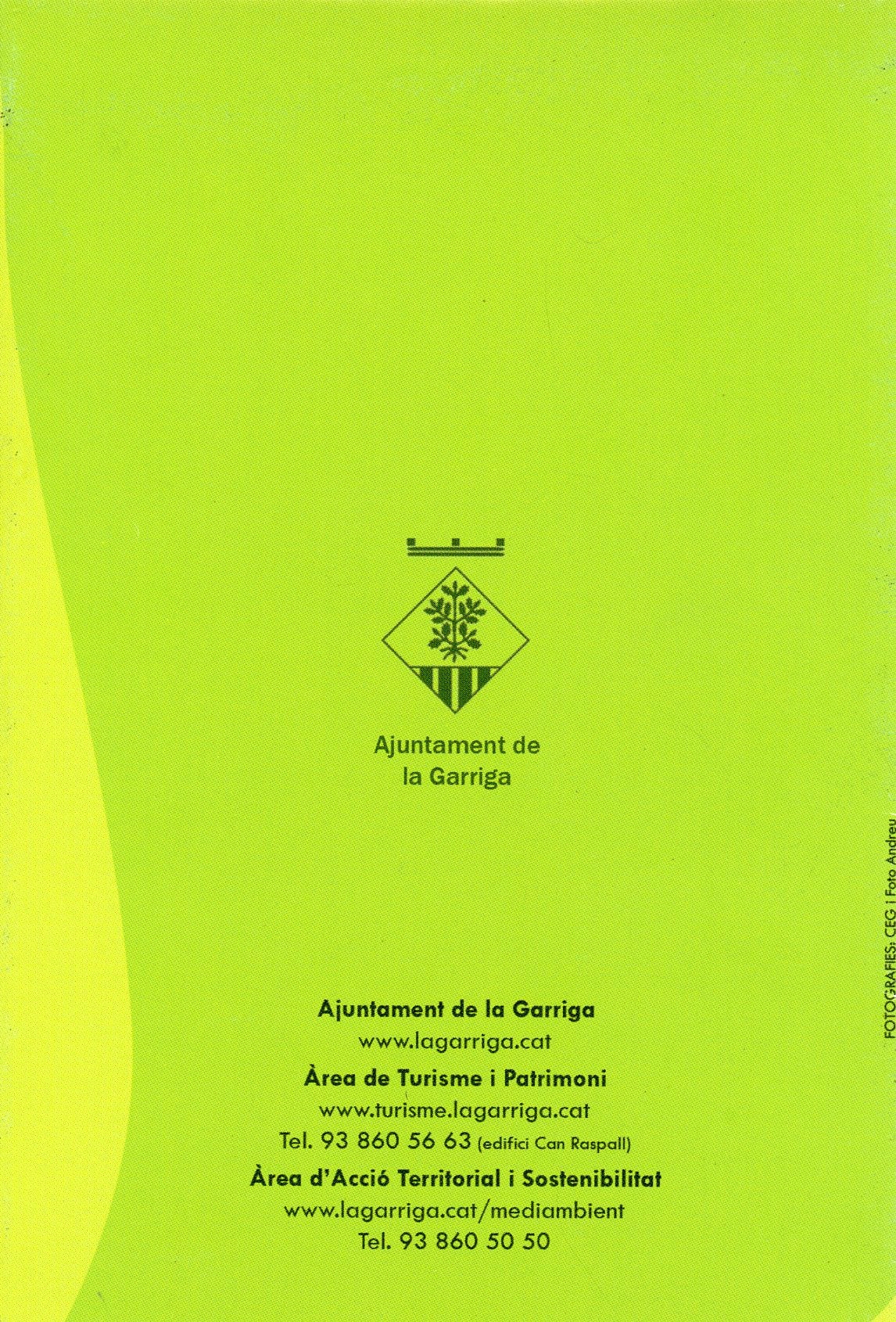 Garriga, La : Guia Verda d'activitats ecoturístiques a la natura - Miniatura 2