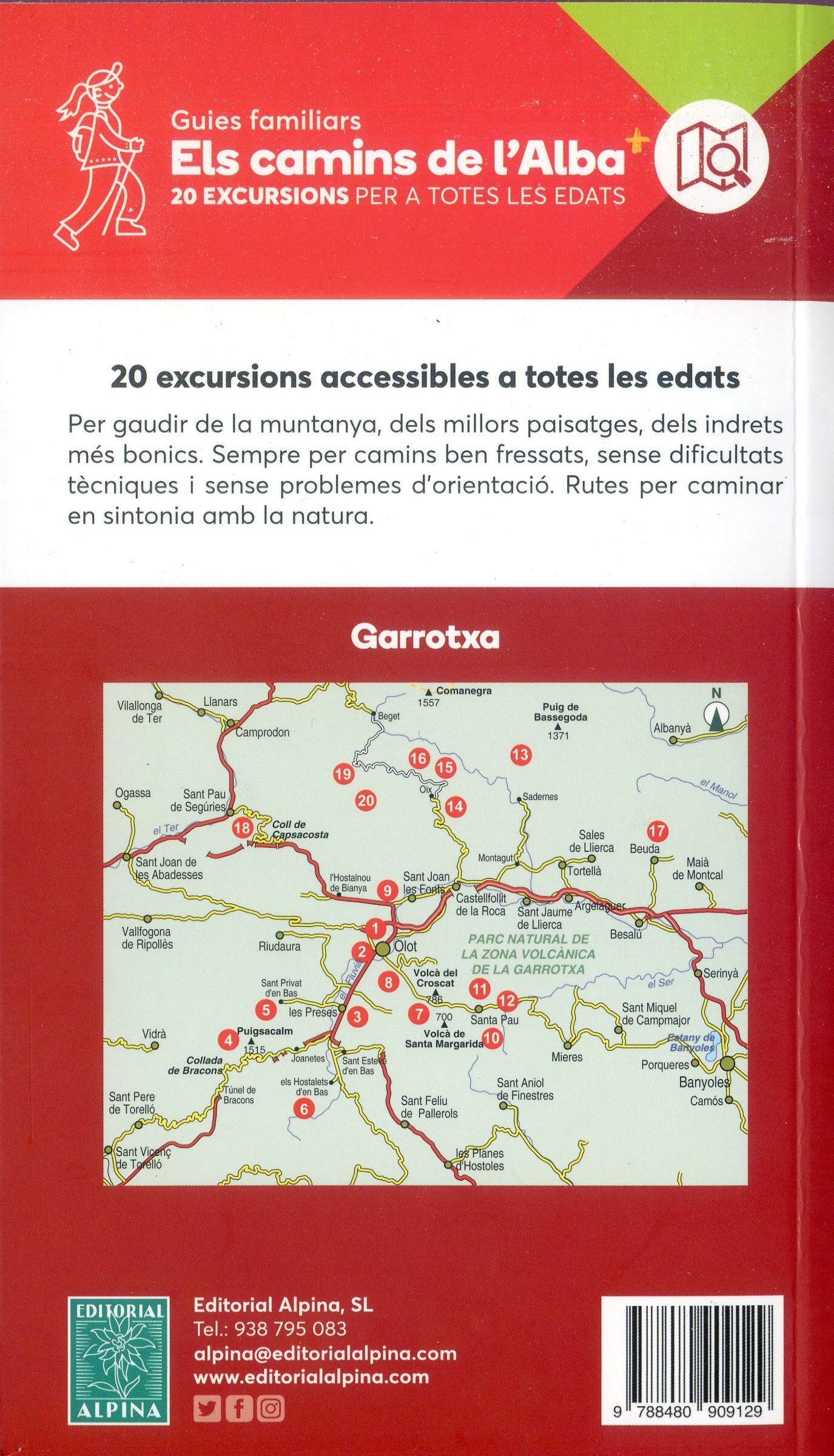 Garrotxa : Guies familiars : Els camins de l'Alba : 20 excursions per a totes edats - Miniatura 3