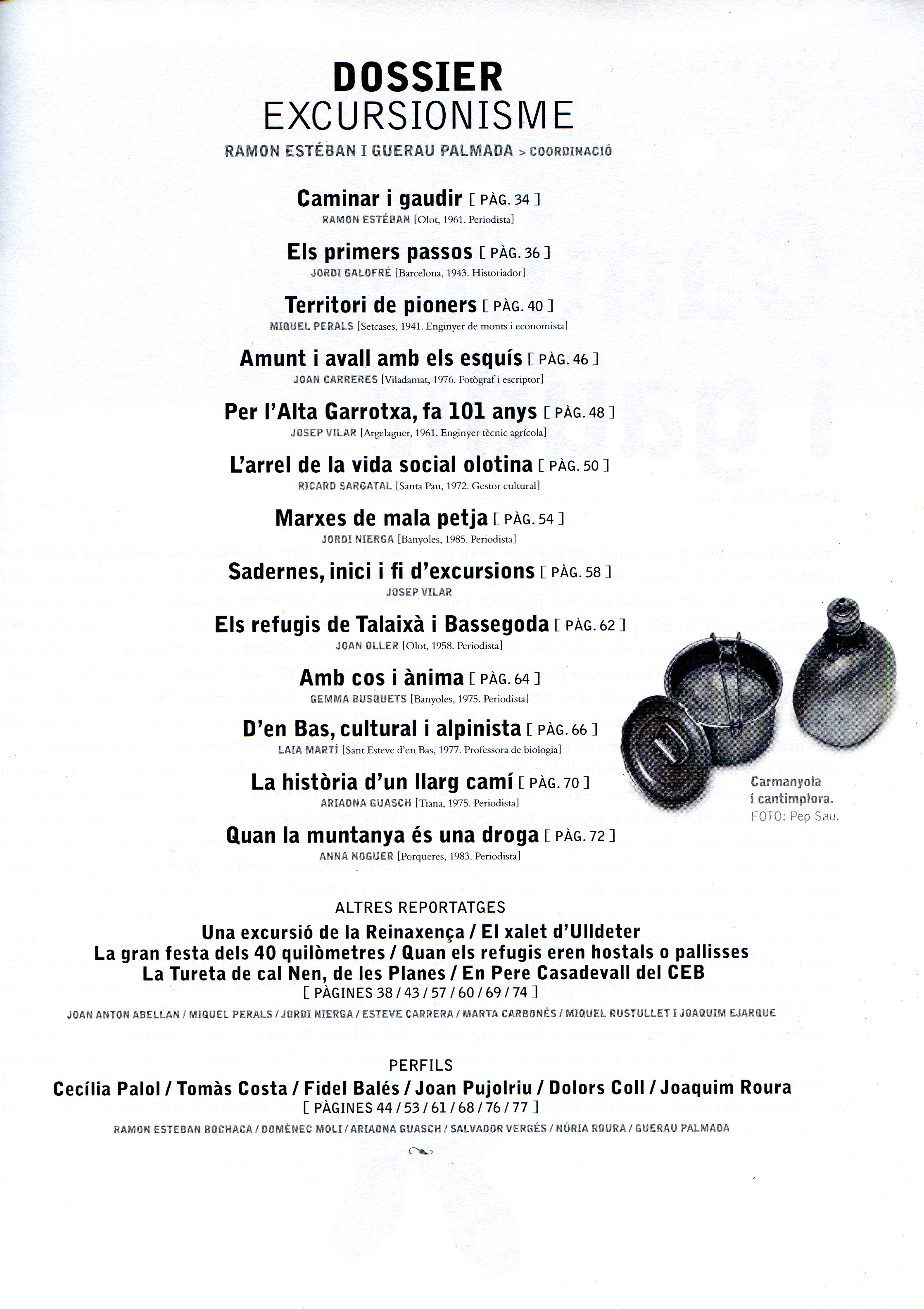 Dossier excursionisme [Garrotxa - Pla de l'Estany - Alta Garrotxa - Vall de Camprodon - Vall de Llémena] - Miniatura 2