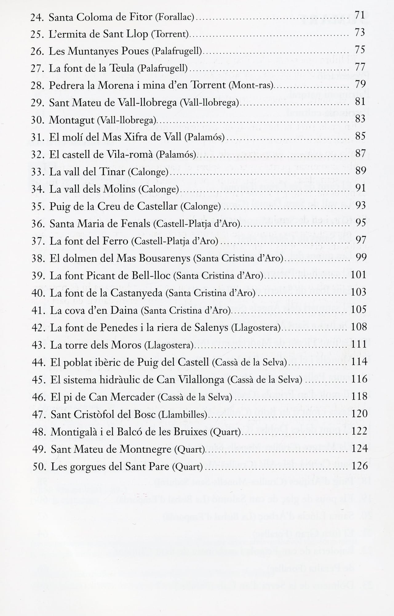Gavarres, Les : 50 indrets amb encant - Miniatura 3