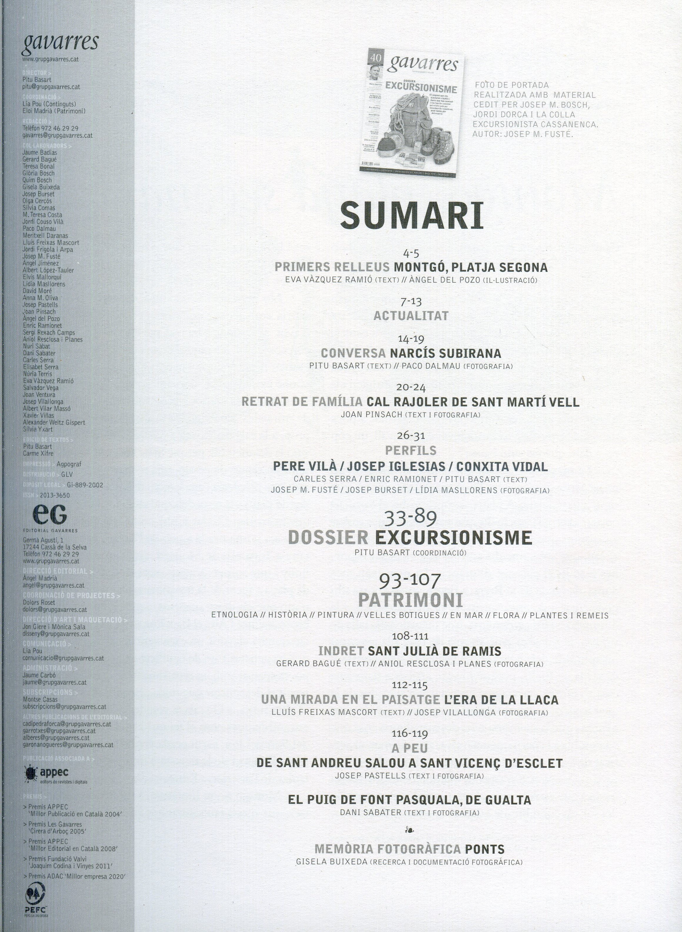 Gavarres : Dossier excursionisme - Miniatura 2