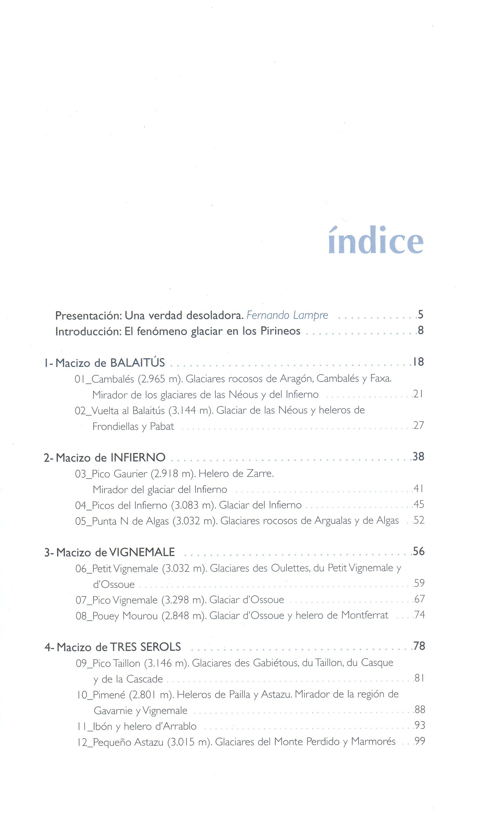 Glaciares de los Pirineos : 30 itinerarios a pie - Miniatura 3