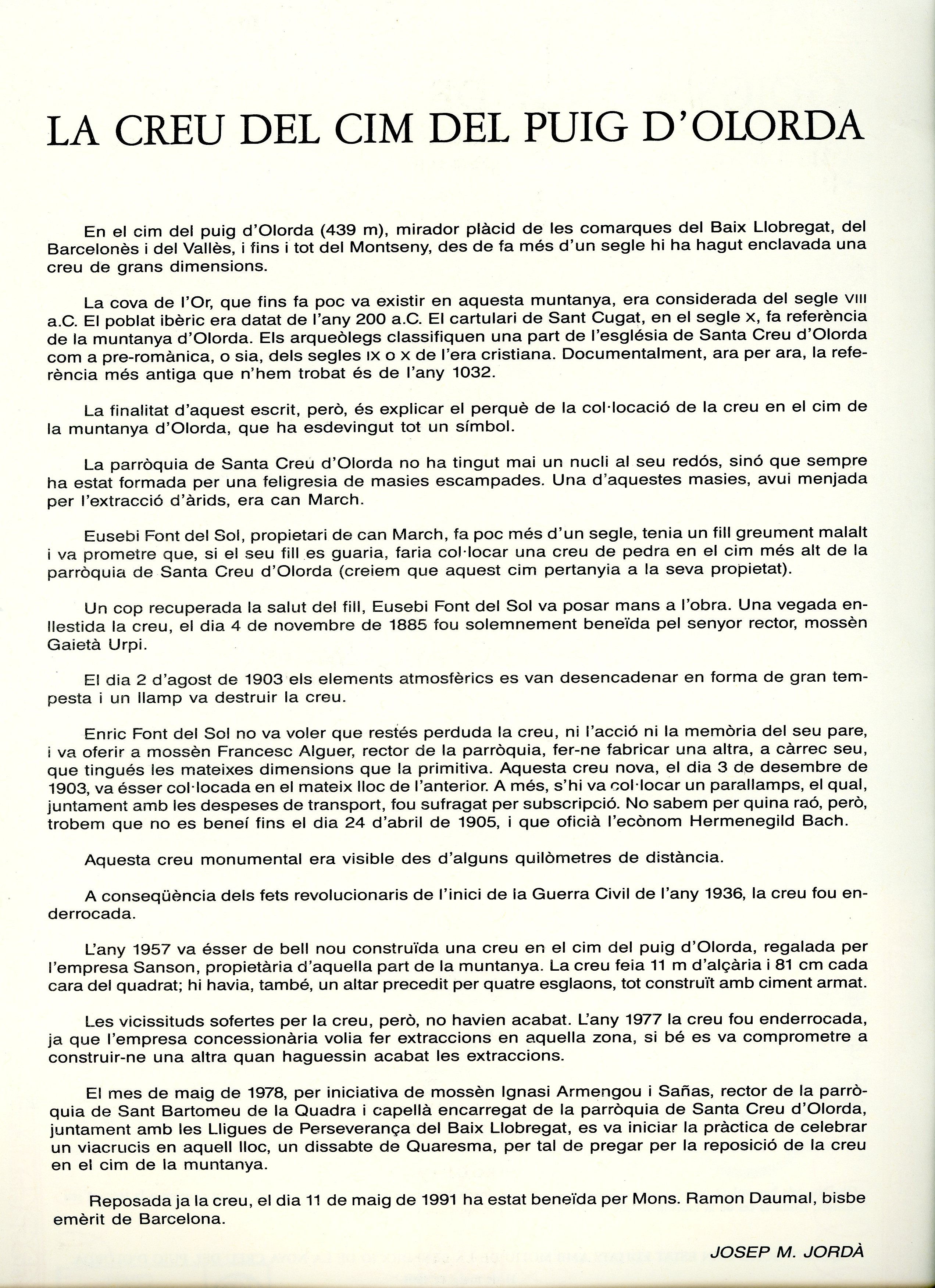 Goigs a llaor de la Santa Creu : que es cantaven en l'antiquíssima parròquia de Santa Creu d'Olorda, del bisbat de Barcelona, el dia 3 de maig. Festivitat en què l'Església commemora la Invenció de la Santa Creu - Miniatura 2