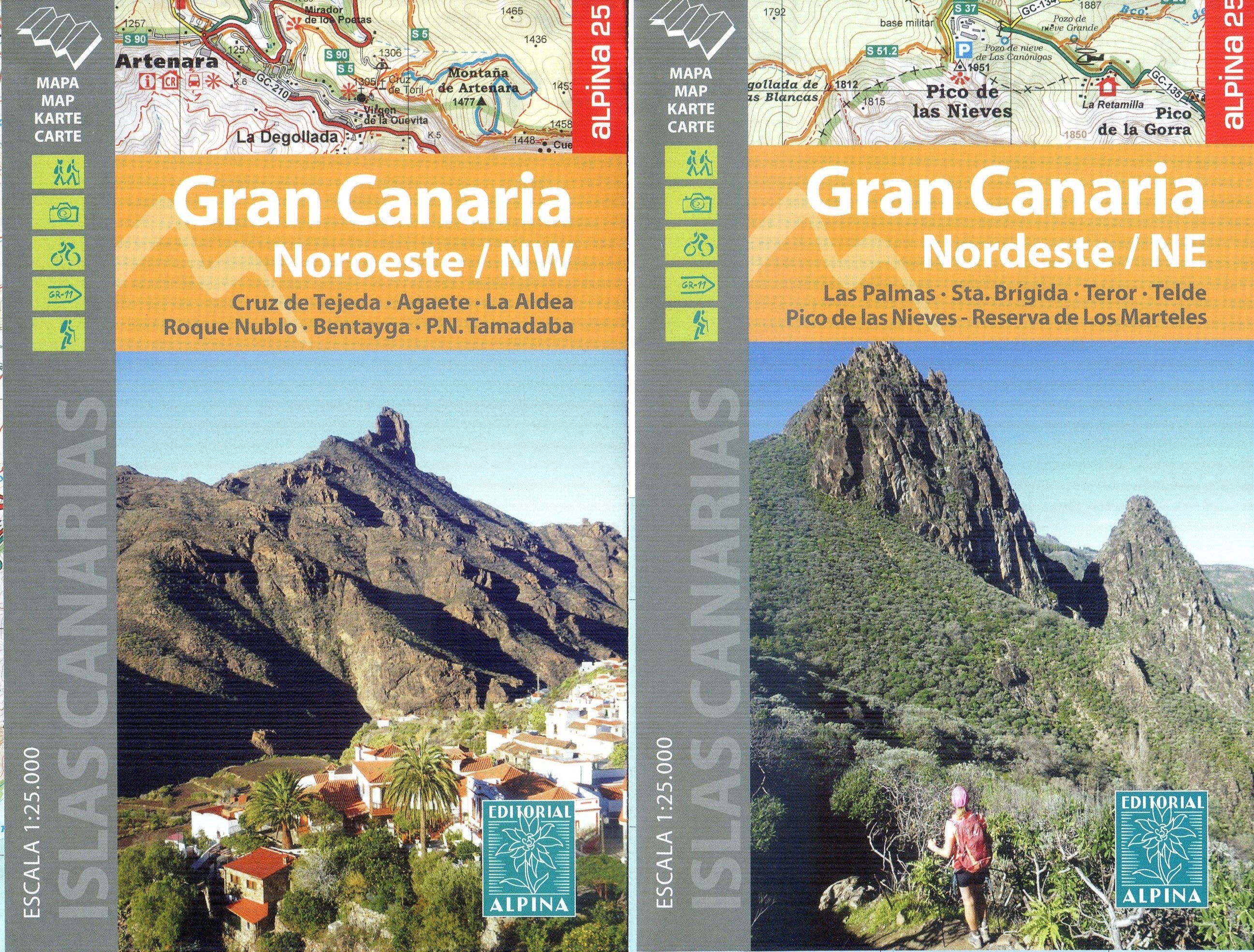 Gran Canaria : Roque Nublo · Güigüí · Pico de  las Nieves - Miniatura 3