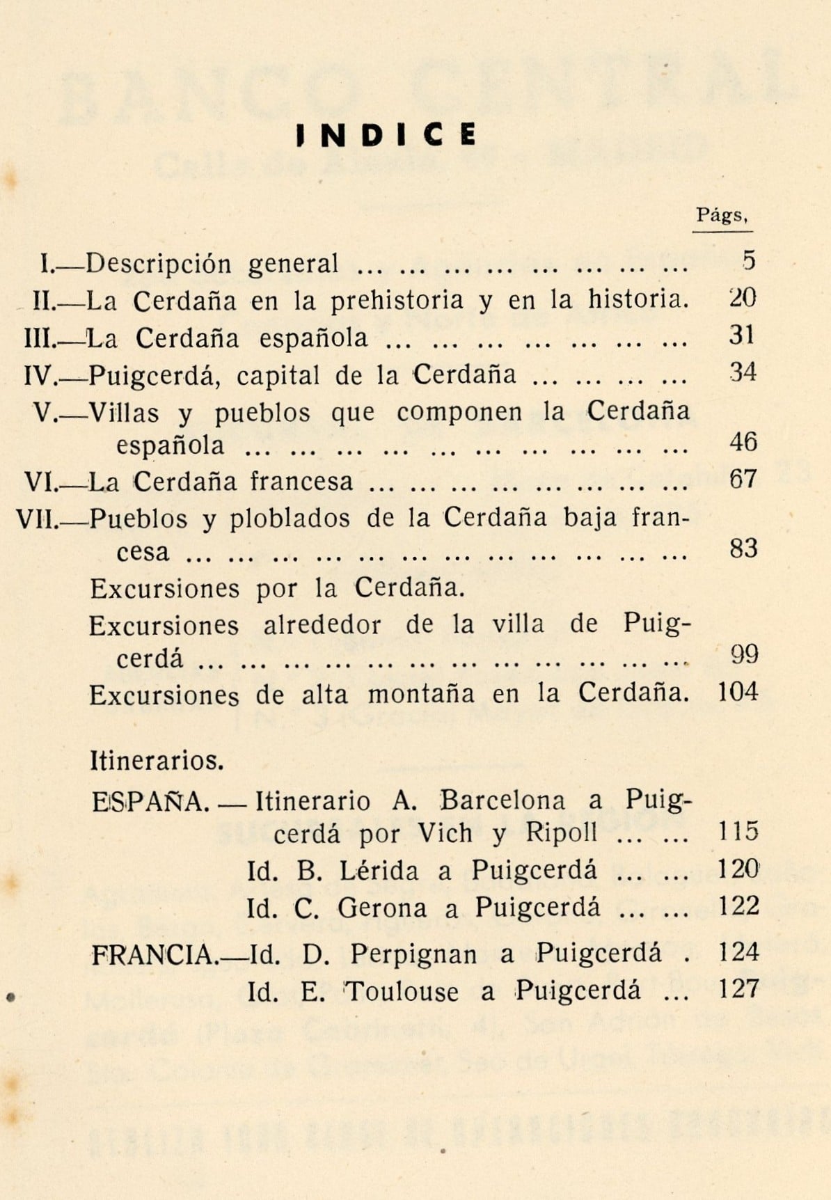 Guia de la Cerdaña Española y Francesa - Descripción geográfica, histórica y turística. Excursiones e itinerarios. Mapa de la Cerdaña y Plano de la villa de Puigcerdá - Miniatura 2