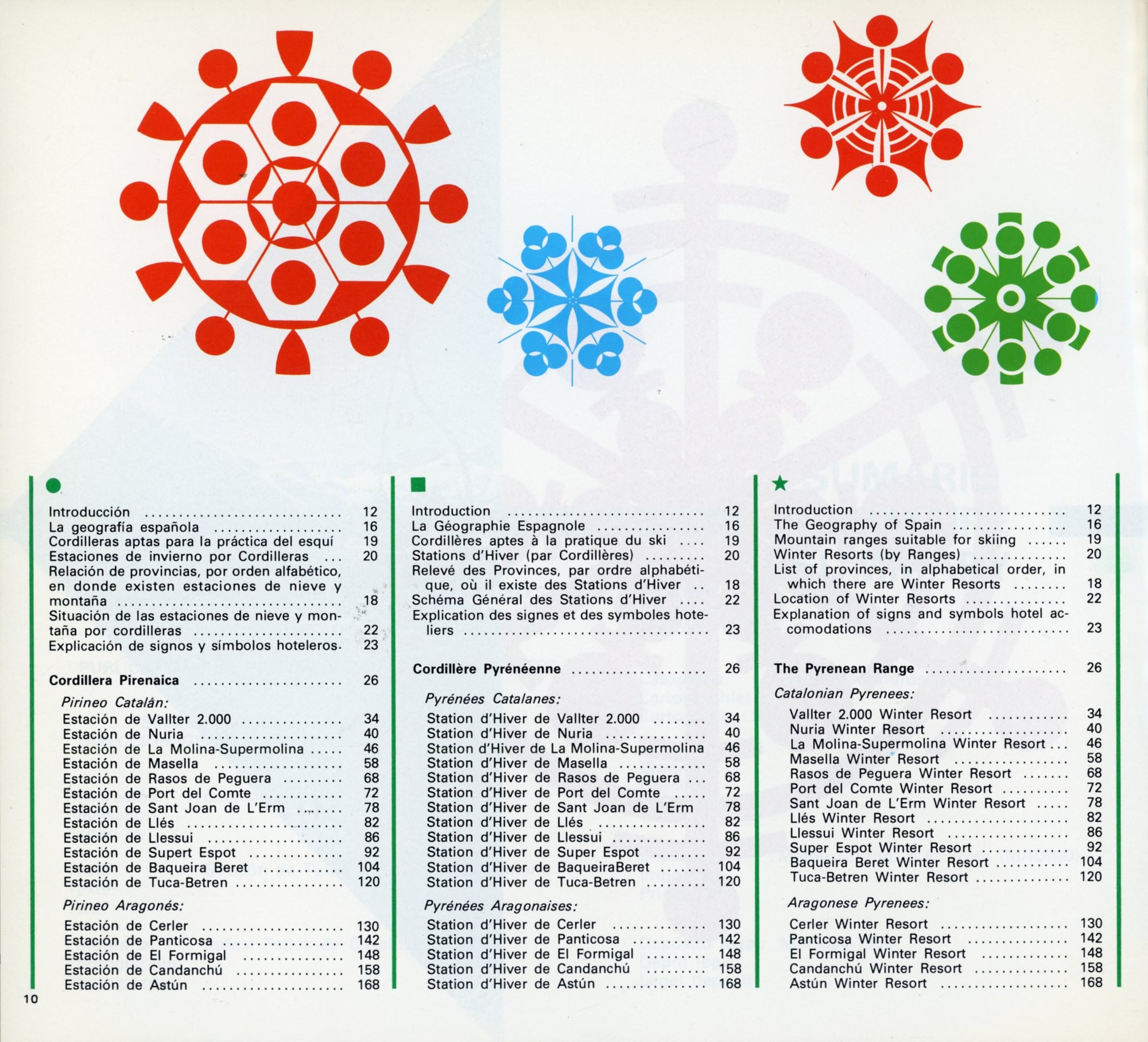Guía de las estaciones de nieve y montaña / Guide des stations de neige et de Montagne / Guide to winter and mountain resorts - Miniatura 2