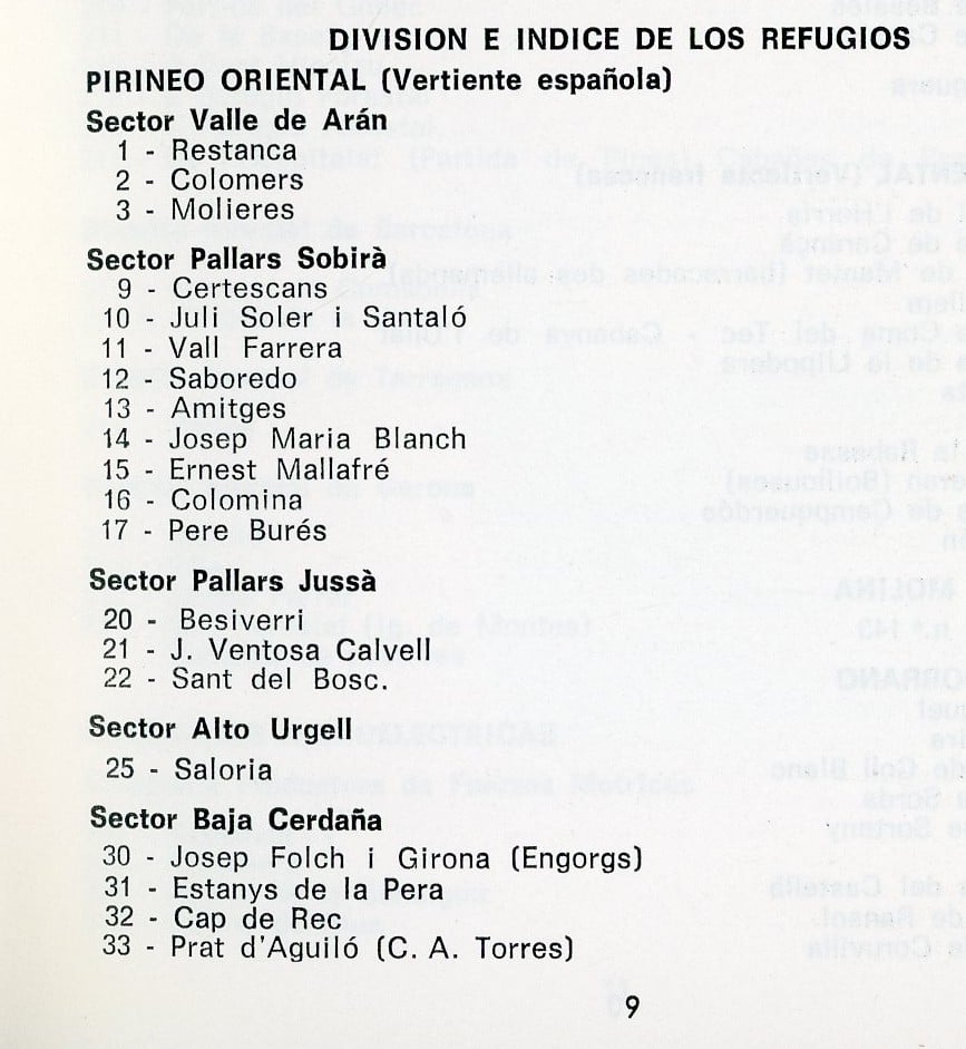 Guía de refugios de Cataluña : Sectores fronterizos franceses, Andorra, forestales, hidroeléctricos y cabañas de pastores - Miniatura 2