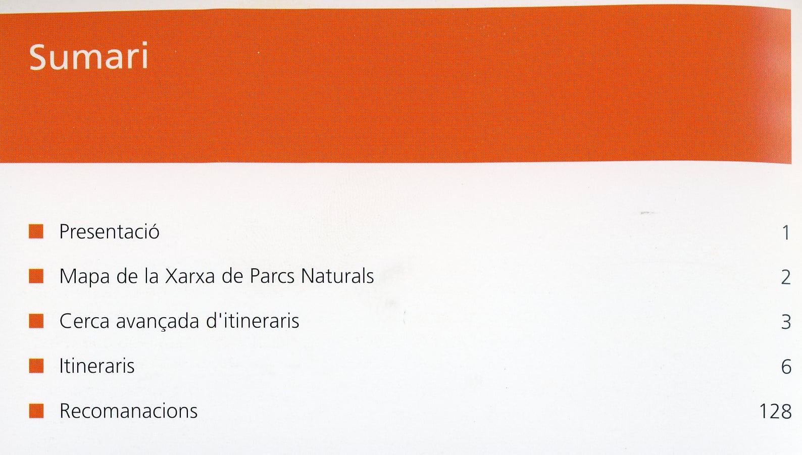 Guia d'itineraris per la Xarxa de Parcs Naturals - Miniatura 2