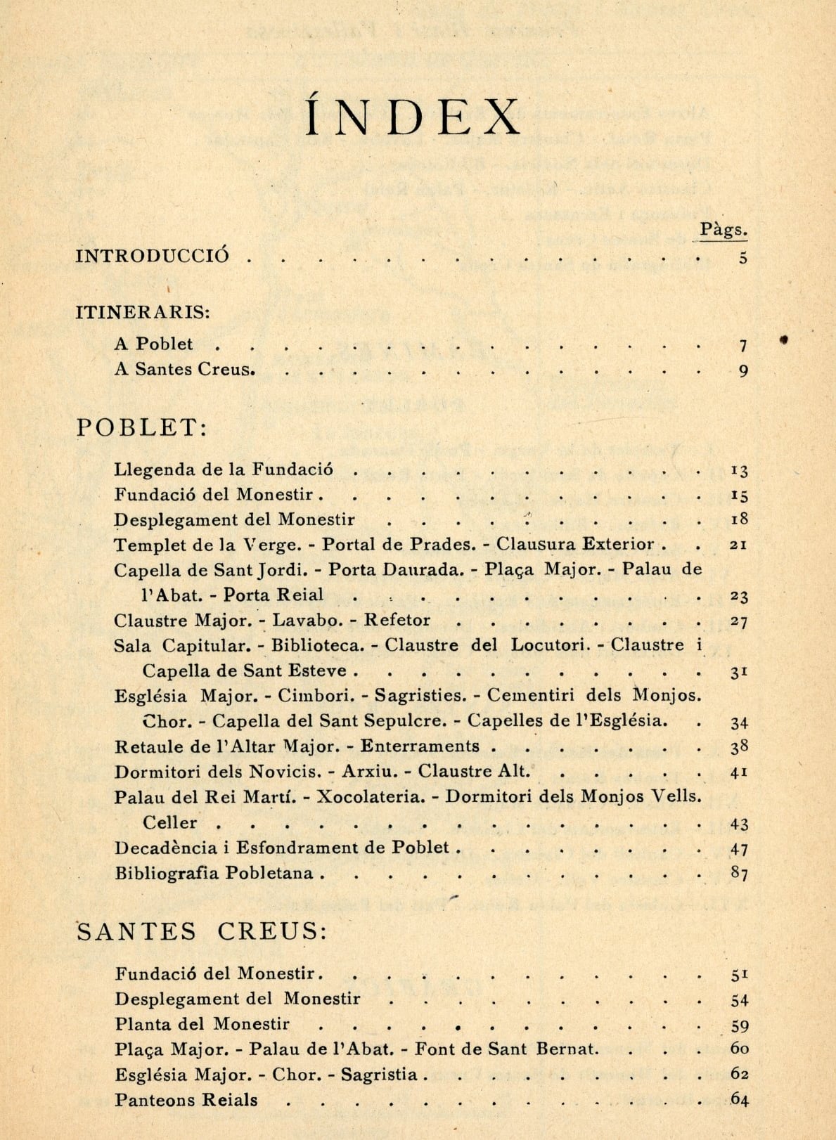 Guia descriptiva dels Monestirs de Poblet i Santes Creus - Miniatura 3