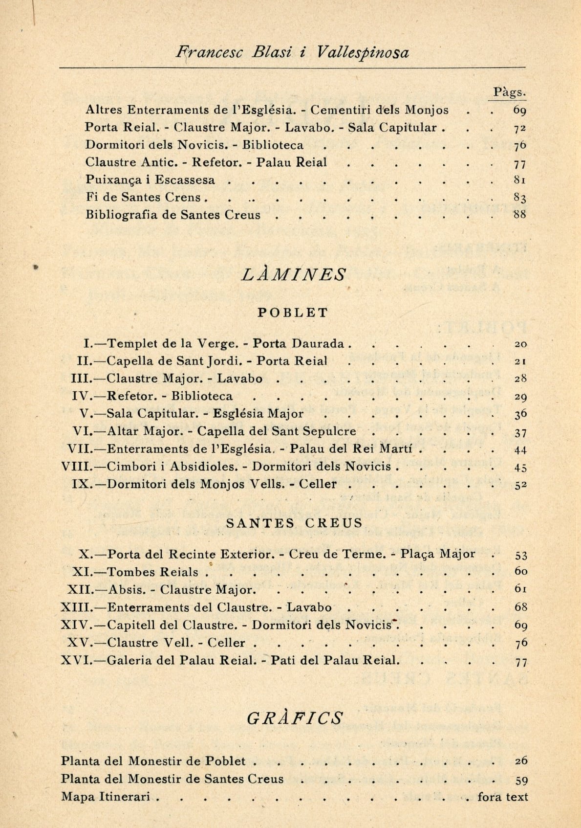 Guia descriptiva dels Monestirs de Poblet i Santes Creus - Miniatura 4