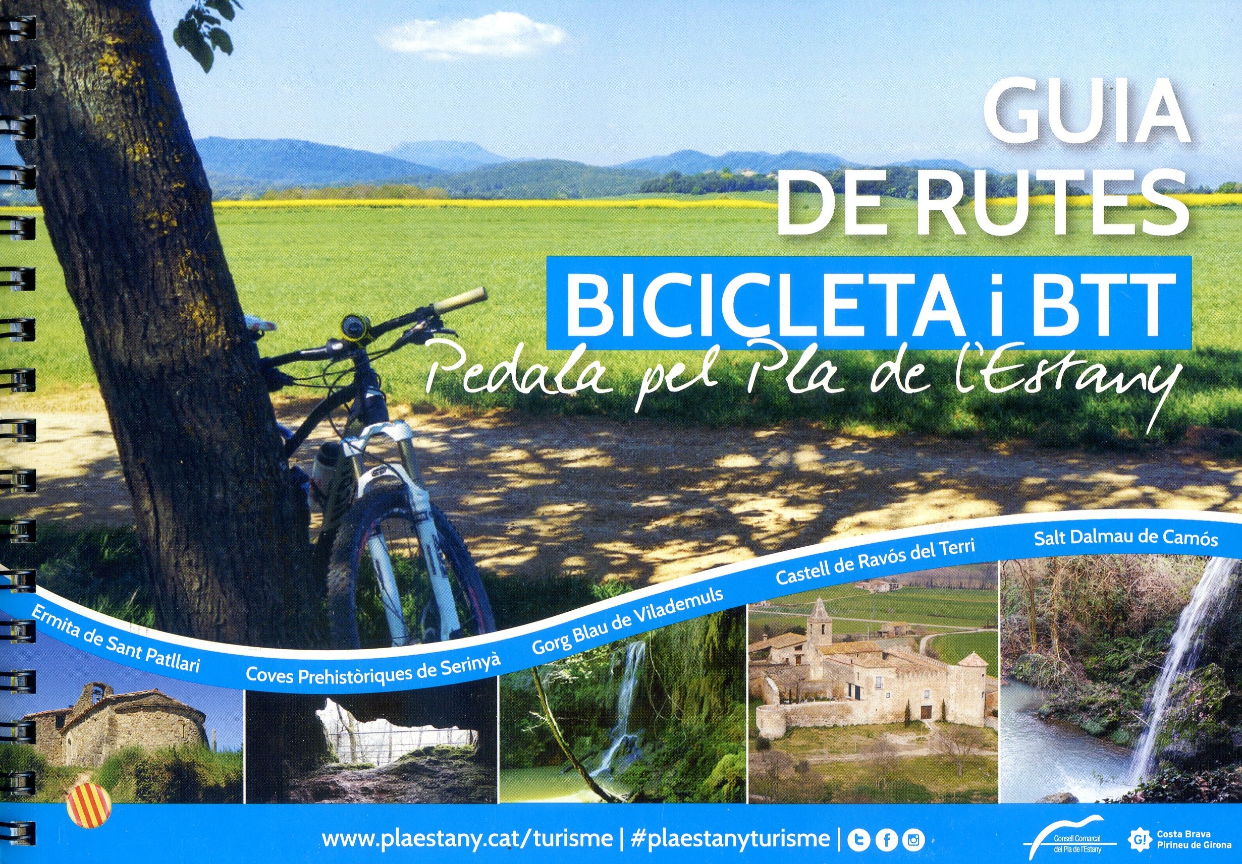 Guia de rutes senderisme : Camina pel Pla de l'Estany : Guia de rutes Bicicleta i BTT : Pedala pel Pla de l'Estany - Miniatura 2