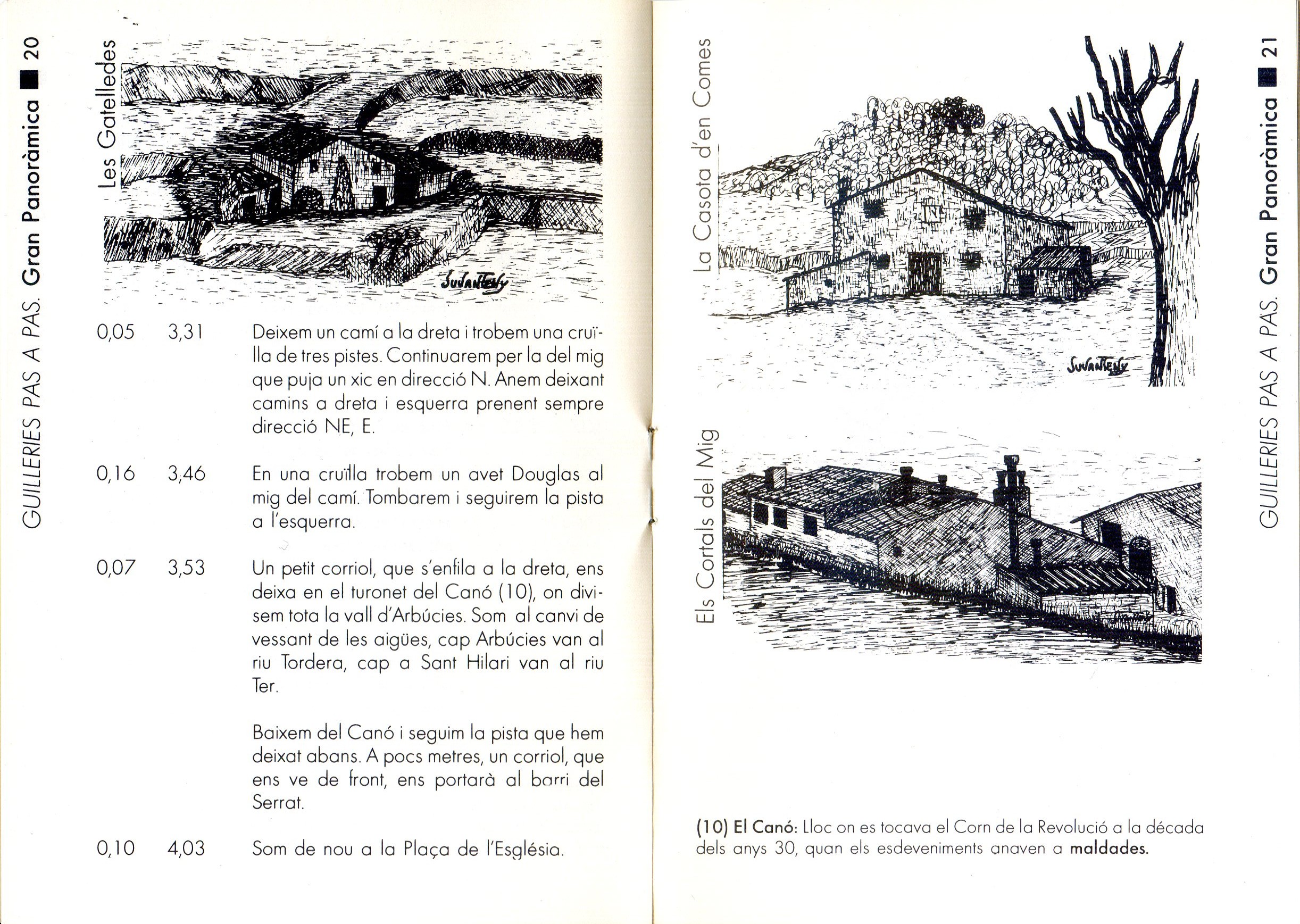 Gran Panoràmica. Guilleries Pas a Pas. Guia de passeig per la muntanya - Miniatura 3