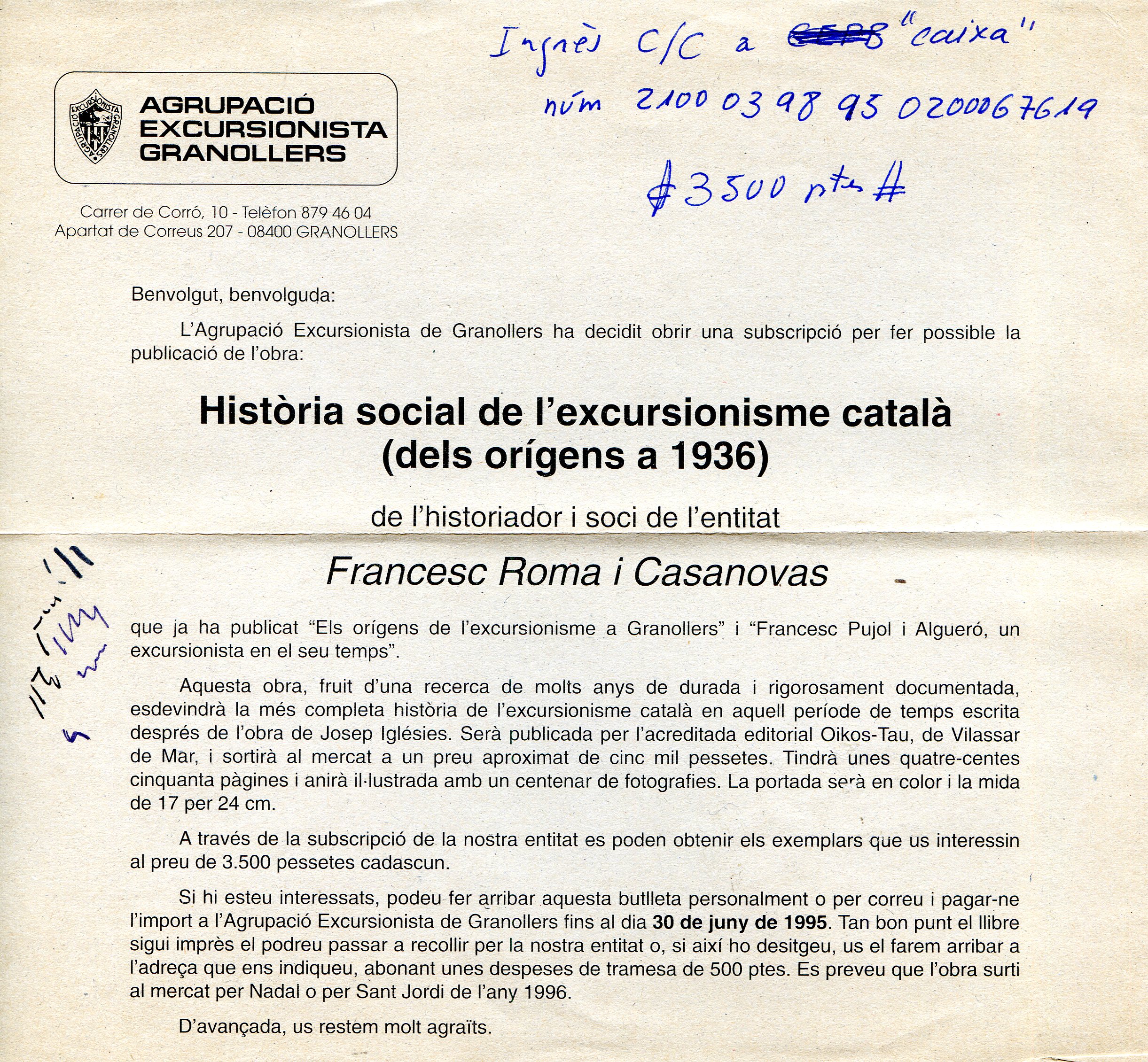 Història social de l'excursionisme català : (Dels orígens a 1936) - Miniatura 4