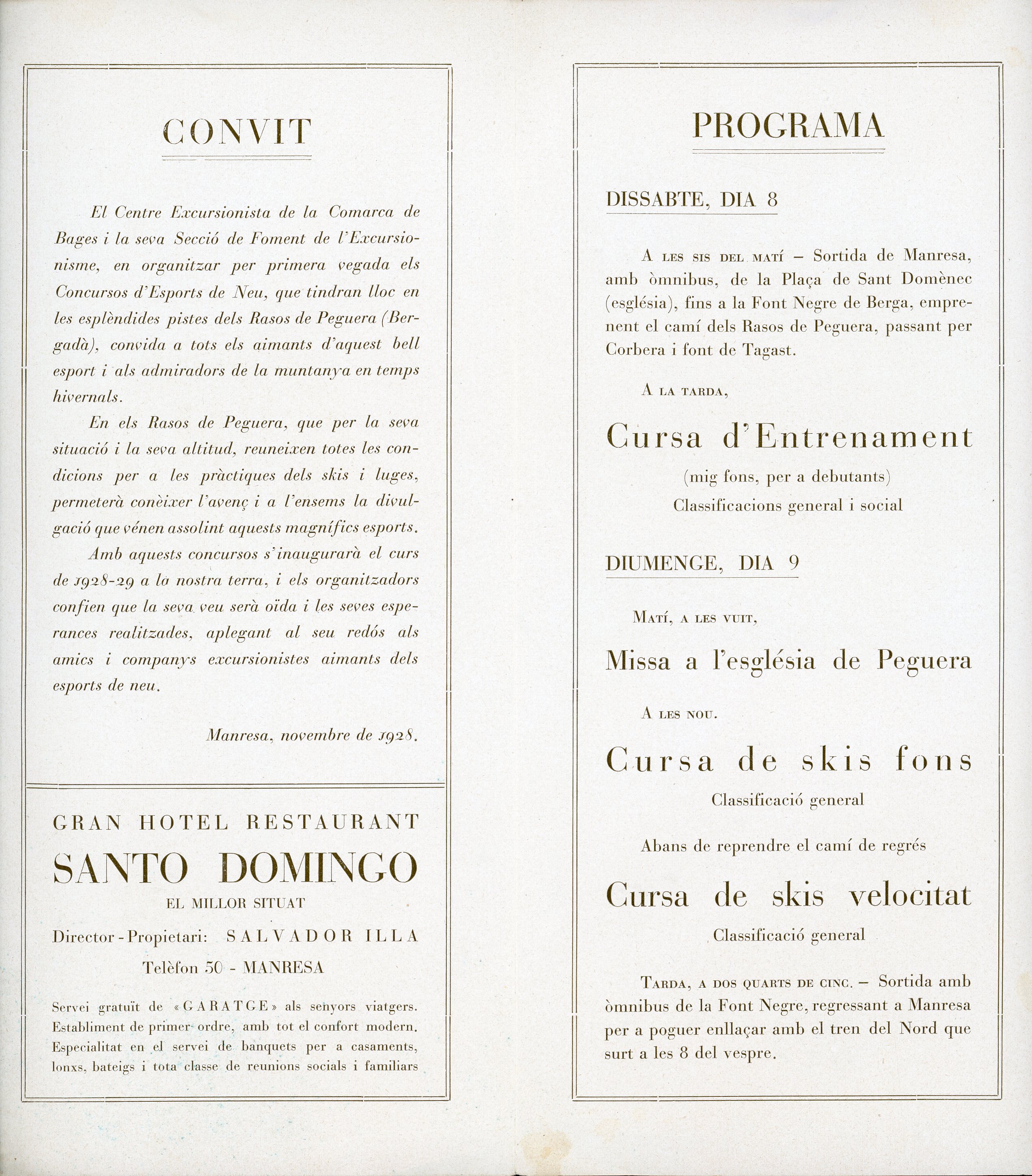 I Concurs d'esports de neu a les pistes dels Rasos de Peguera : (Berguadá - 2070 Mts.) - Miniatura 2