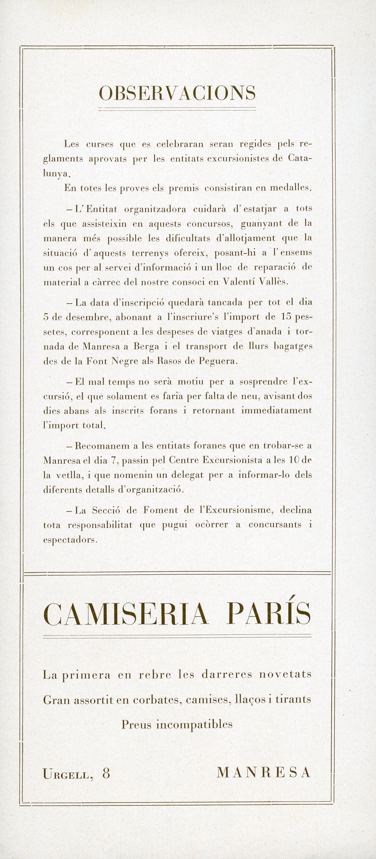 I Concurs d'esports de neu a les pistes dels Rasos de Peguera : (Berguadá - 2070 Mts.) - Miniatura 3