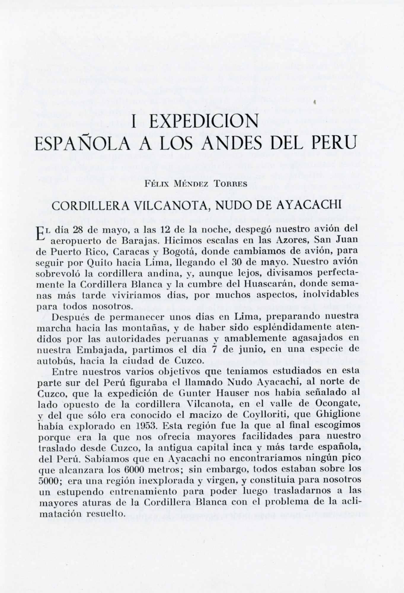 I Expedición Española a los Andes del Perú - Miniatura 3