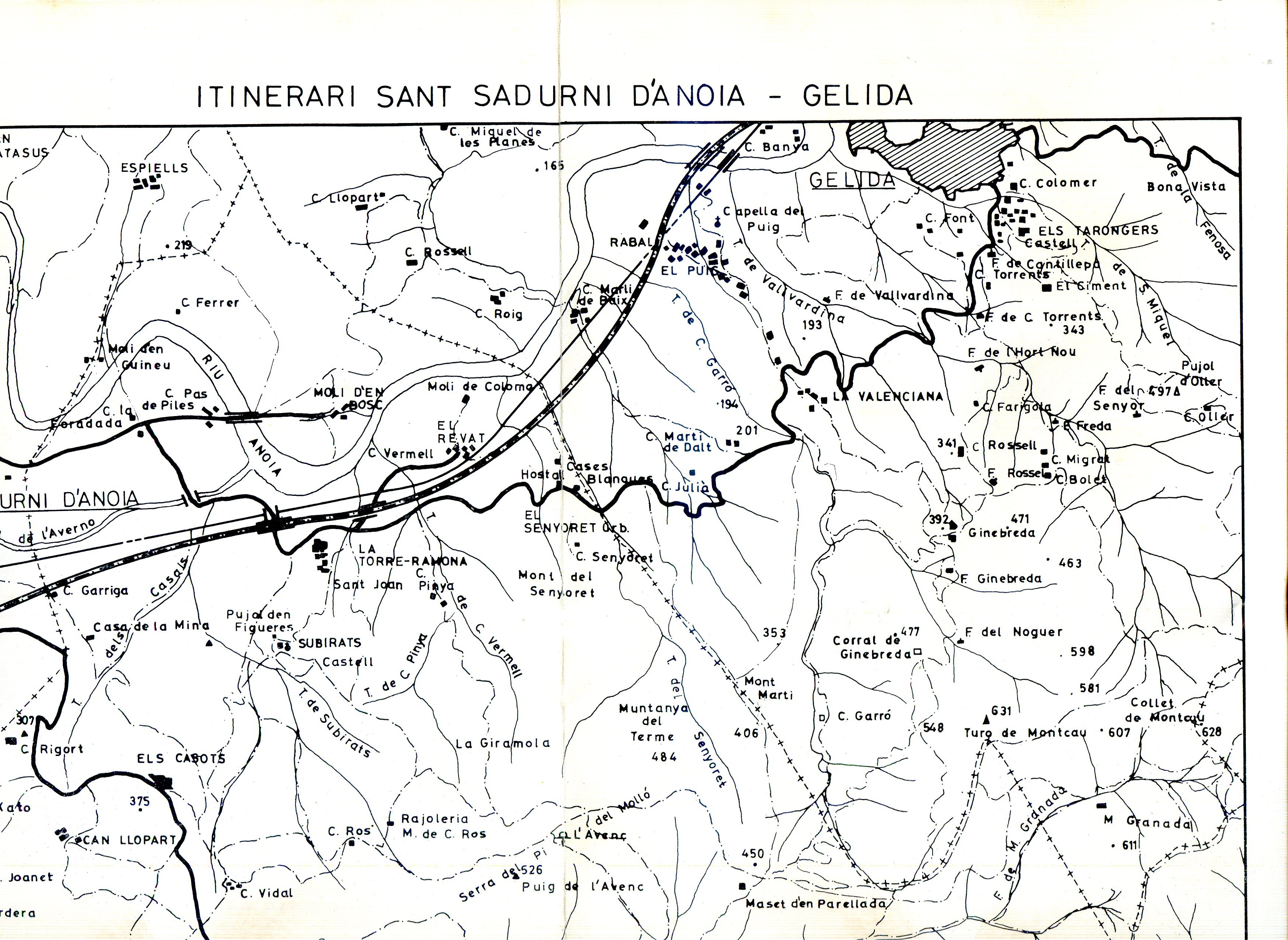 I.a Marxa Intersocial d'Orientació per Descripció : Dia 10 de Març de 1974 - Miniatura 3