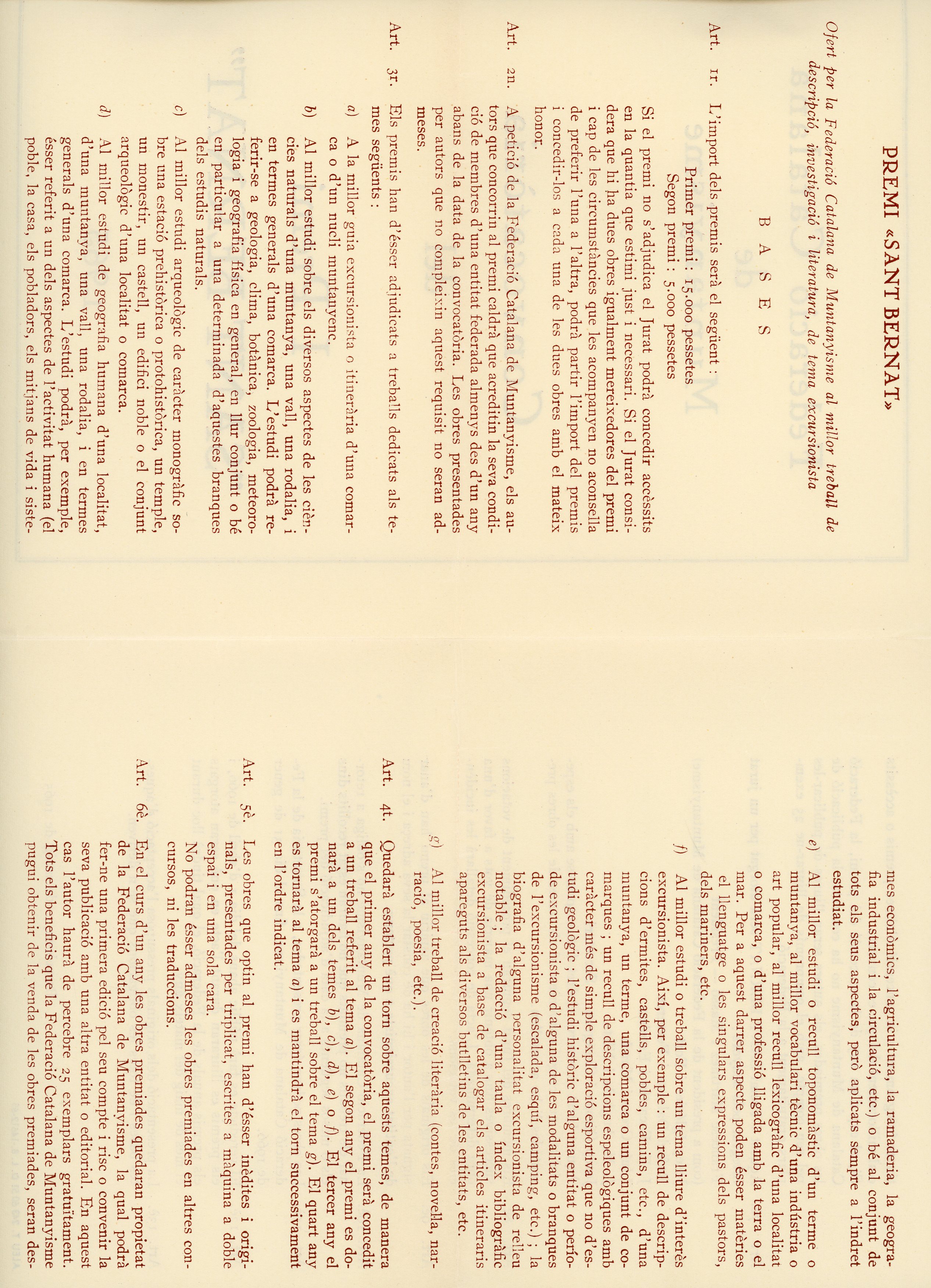 Convocatòria del I Premi "Sant Bernat" - Miniatura 2