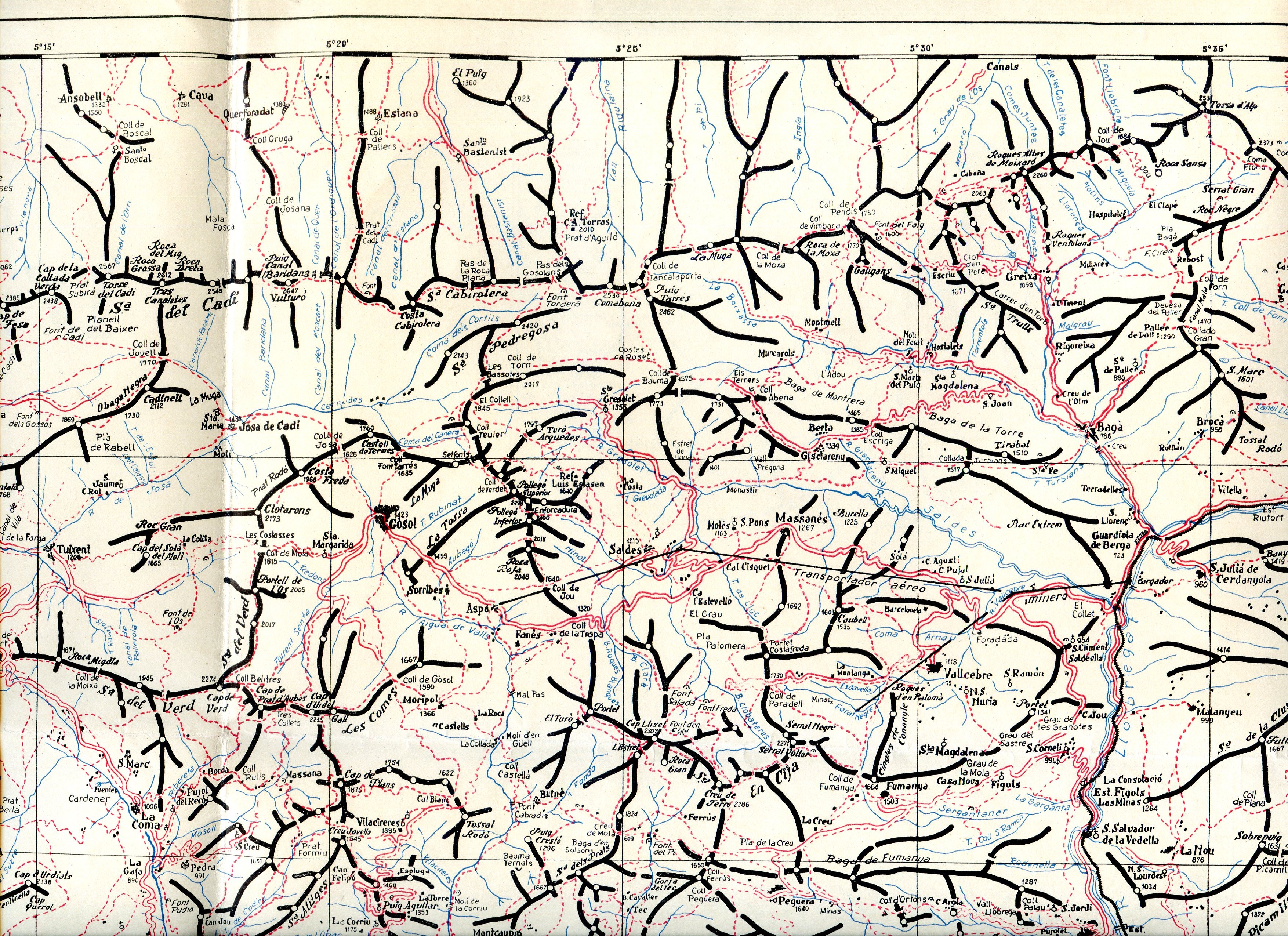 III Rallye d'alta muntanya : Pedraforca i Serra d'En Cija : Dies 21, 22 i 23 de maig de 1961 - Miniatura 2