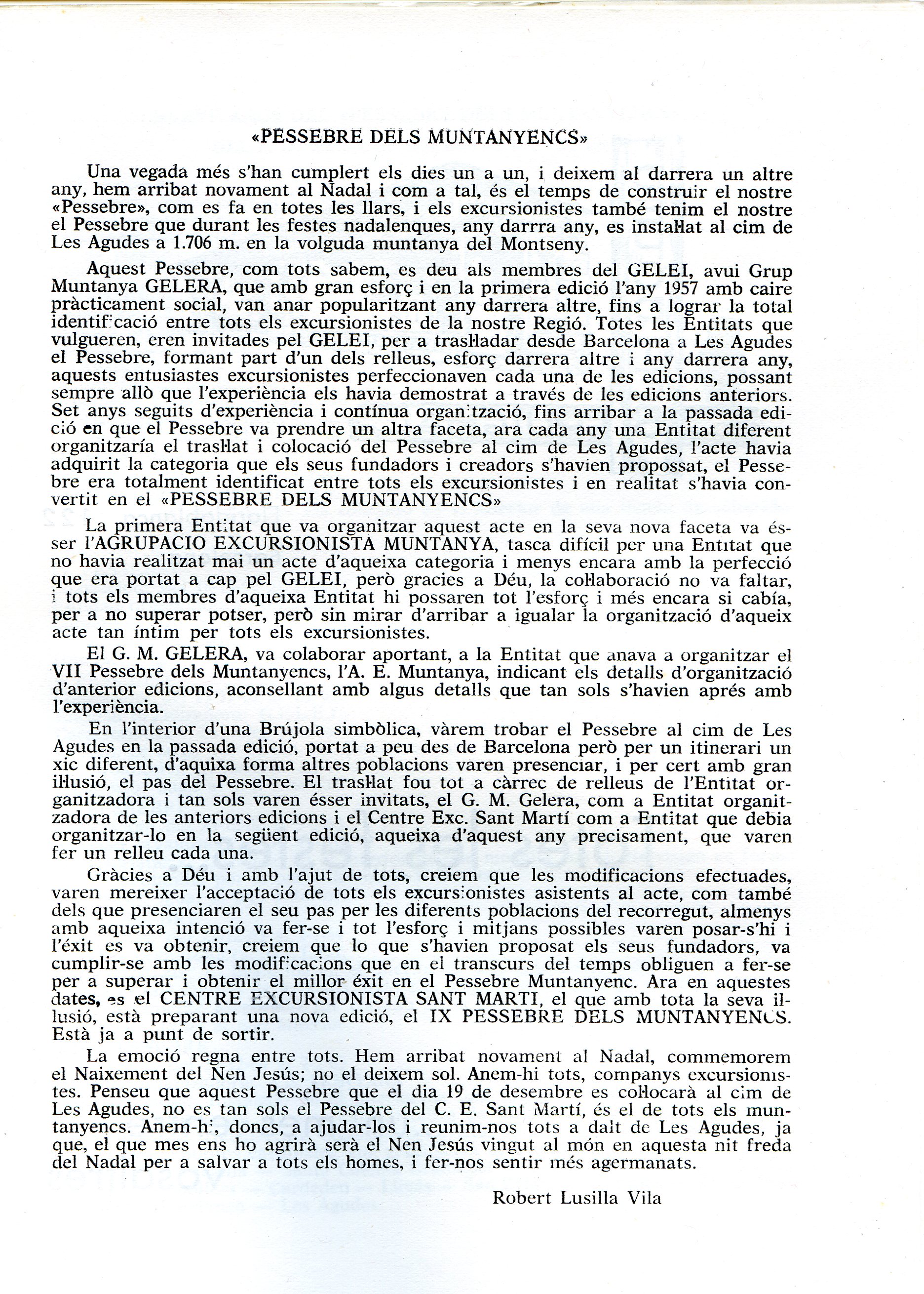 IX Pessebre dels muntanyencs - Miniatura 2