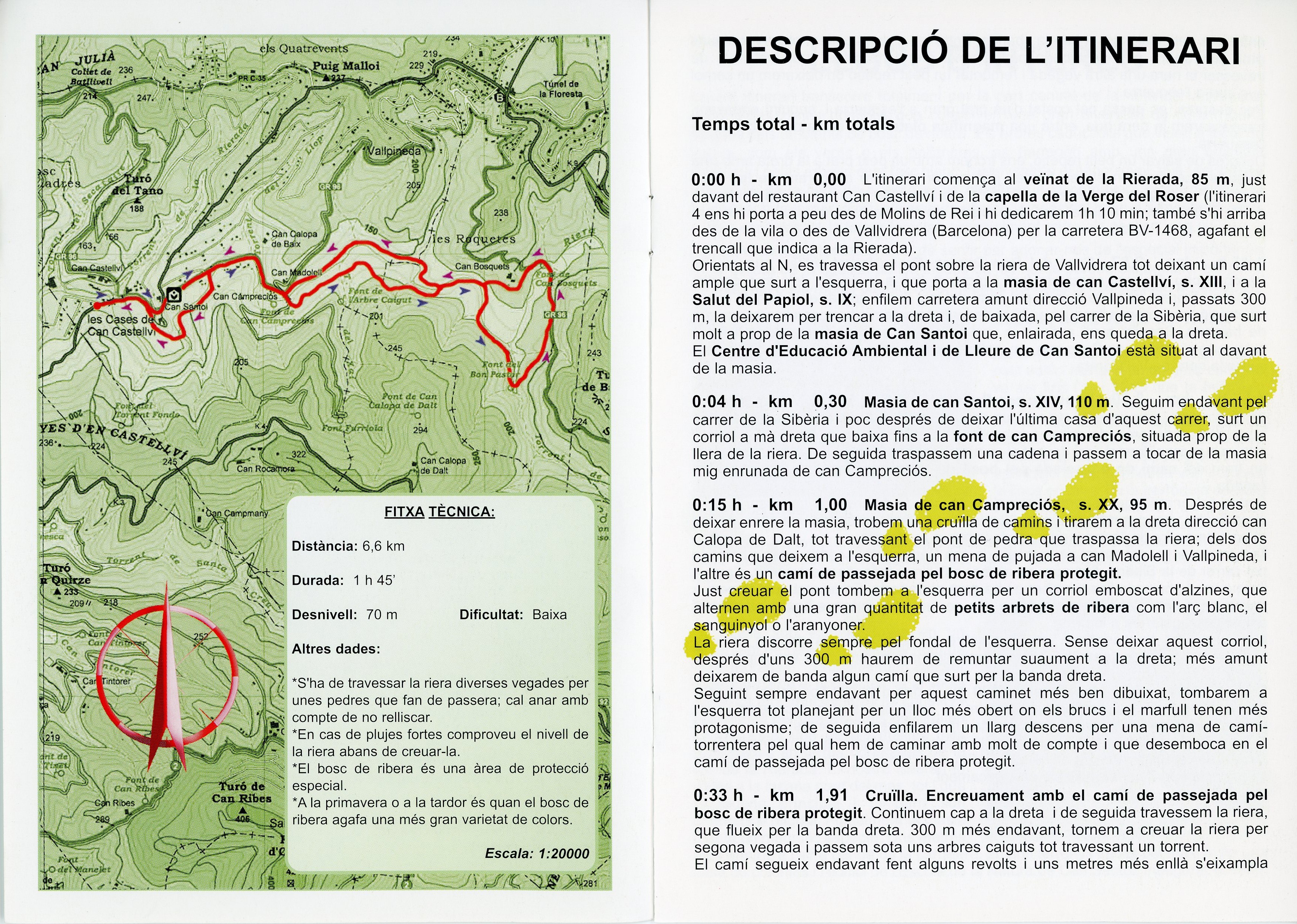Itineraris a l'abast per Molins de Rei : Recorregut 9 - Miniatura 2