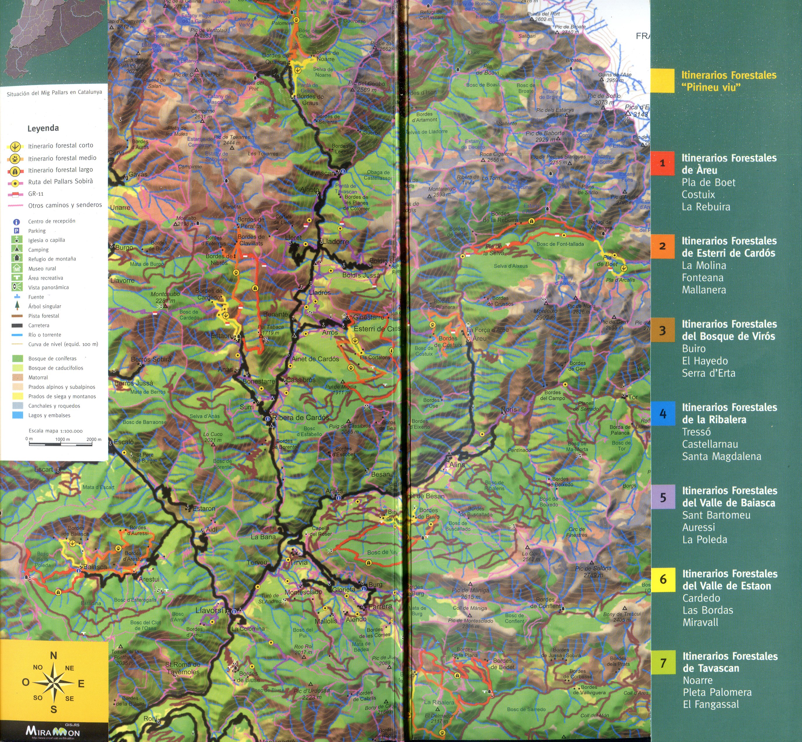 Itinerarios Forestales "Pirineu viu" : Proyecto LIFE "Pirineu viu" - Miniatura 2