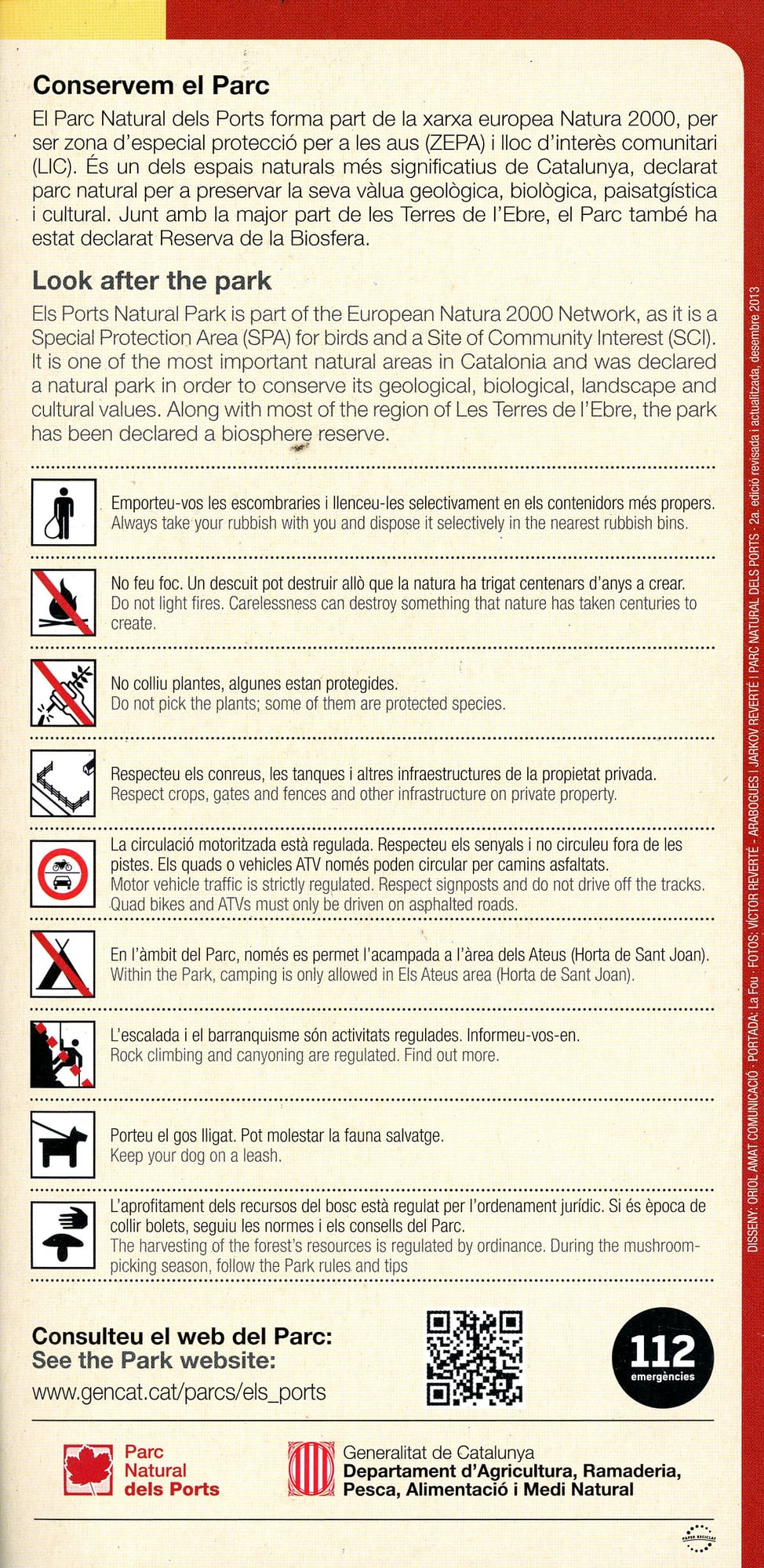 Itineraris : Walking trails : La Fou : La Cova Roja. El camí dels Hortets. El racó del Tabac - Miniatura 2