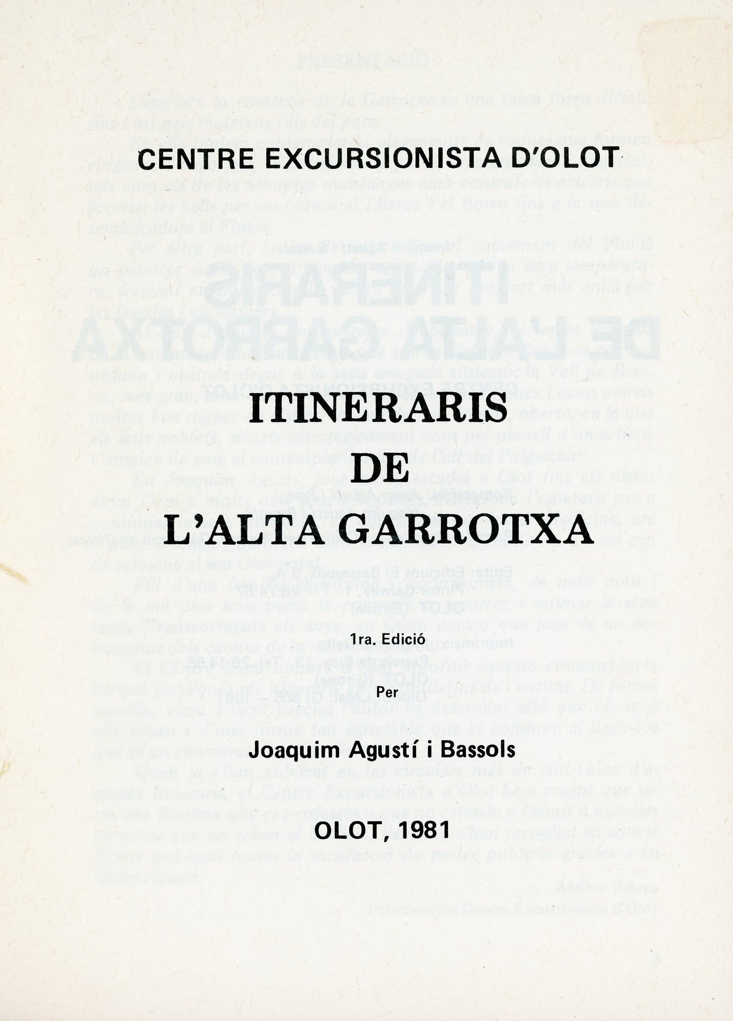 Itineraris de l'Alta Garrotxa - Miniatura 2