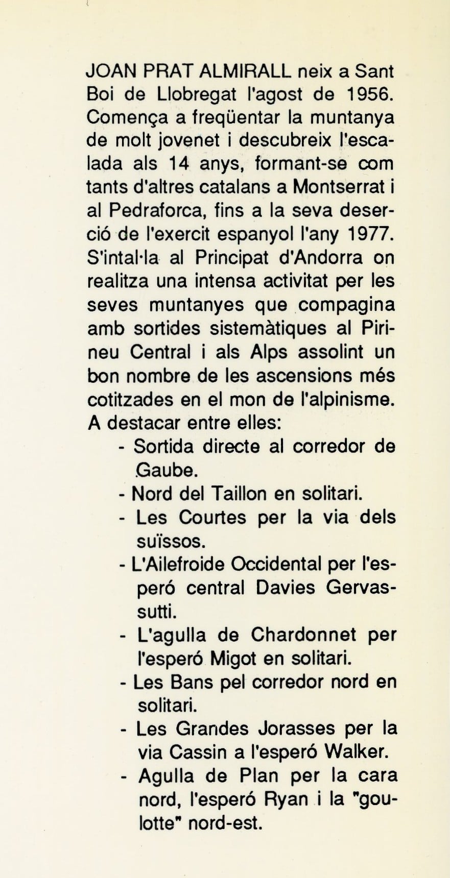 Itineraris pel Pirineu Andorrà : Ascensions i escalades - Miniatura 5